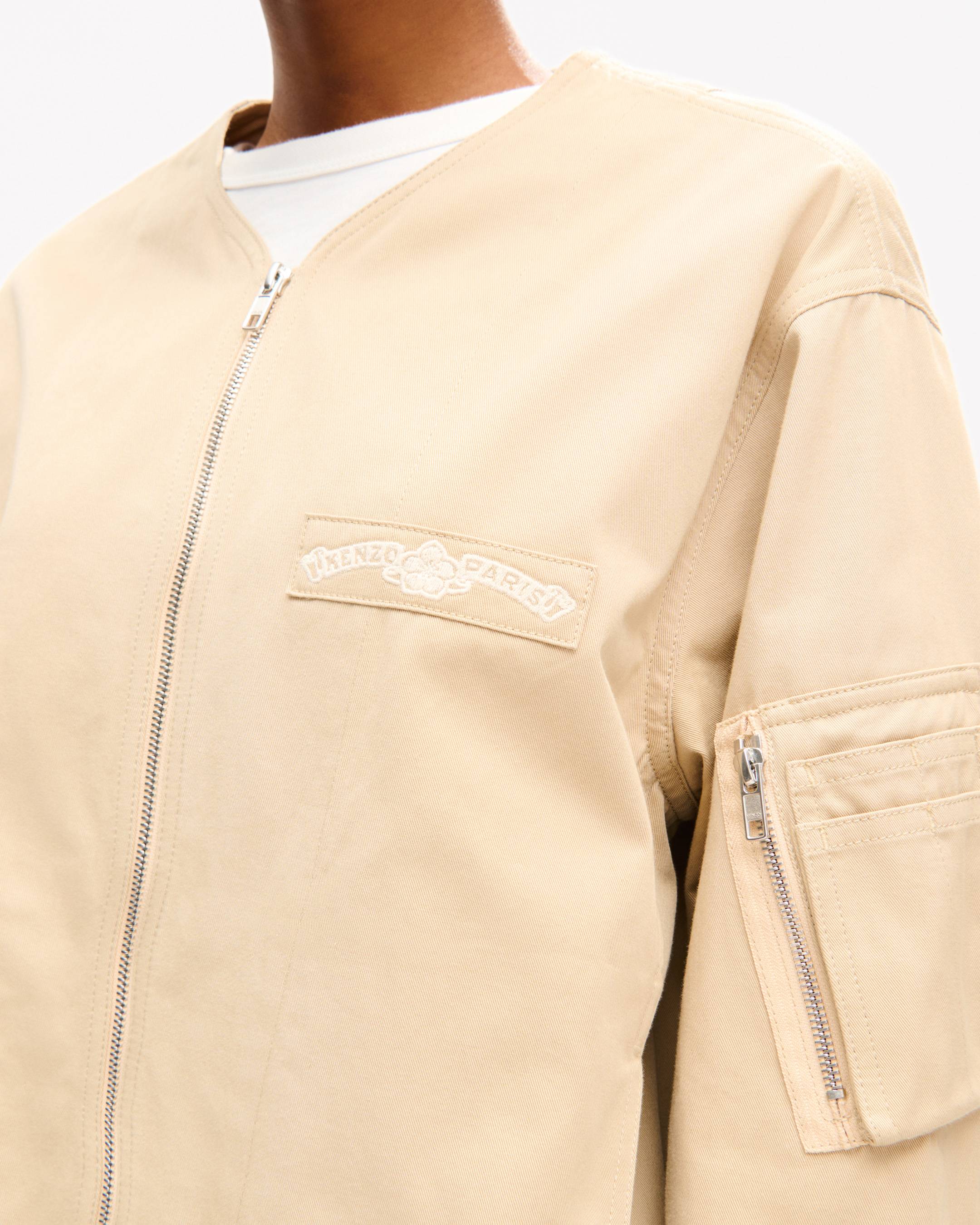 Leichter &bdquo;KENZO Paris Emblem&ldquo;-Blouson aus Baumwolle