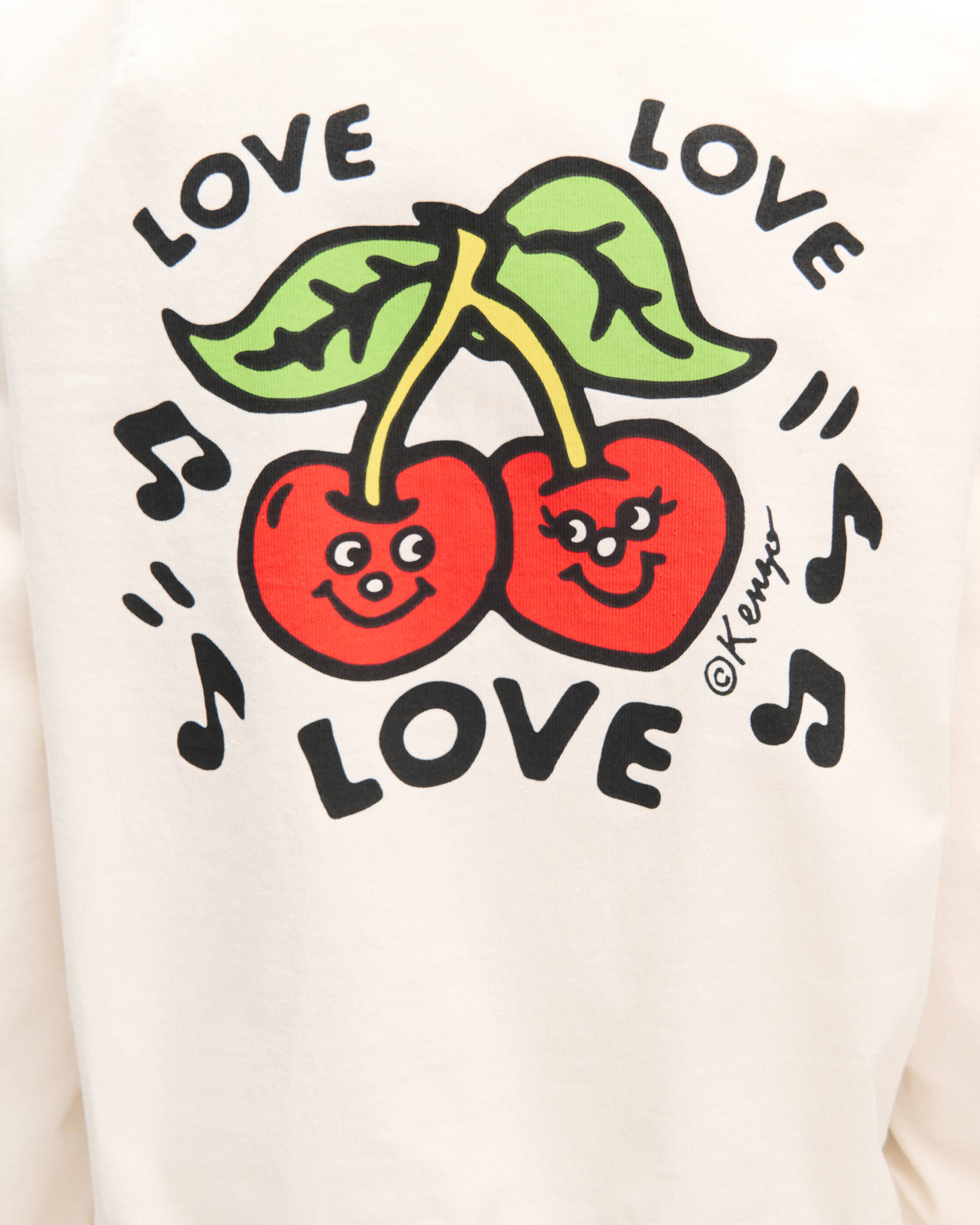 Blouson 'KENZO Loves' en coton et soie