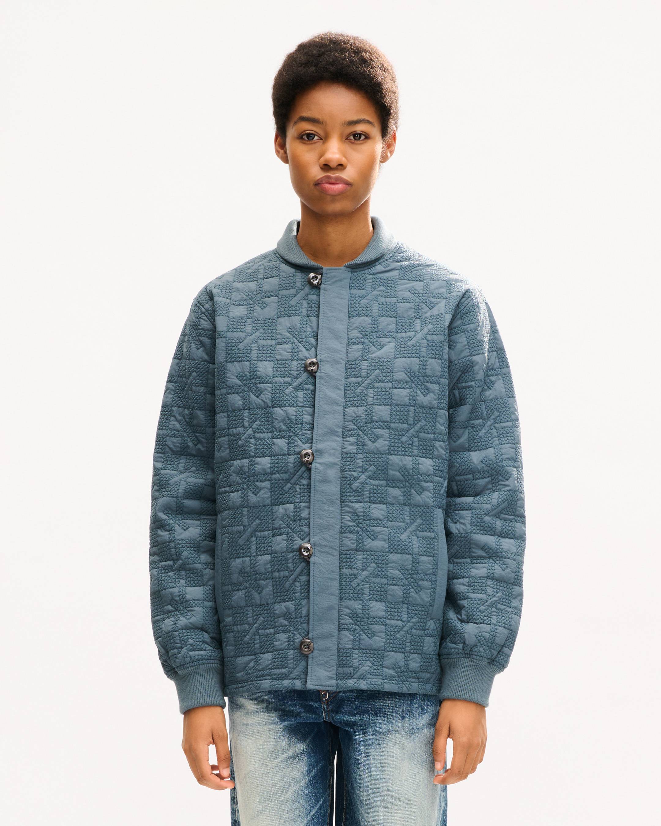 'Kenzogram'  quilted jacket