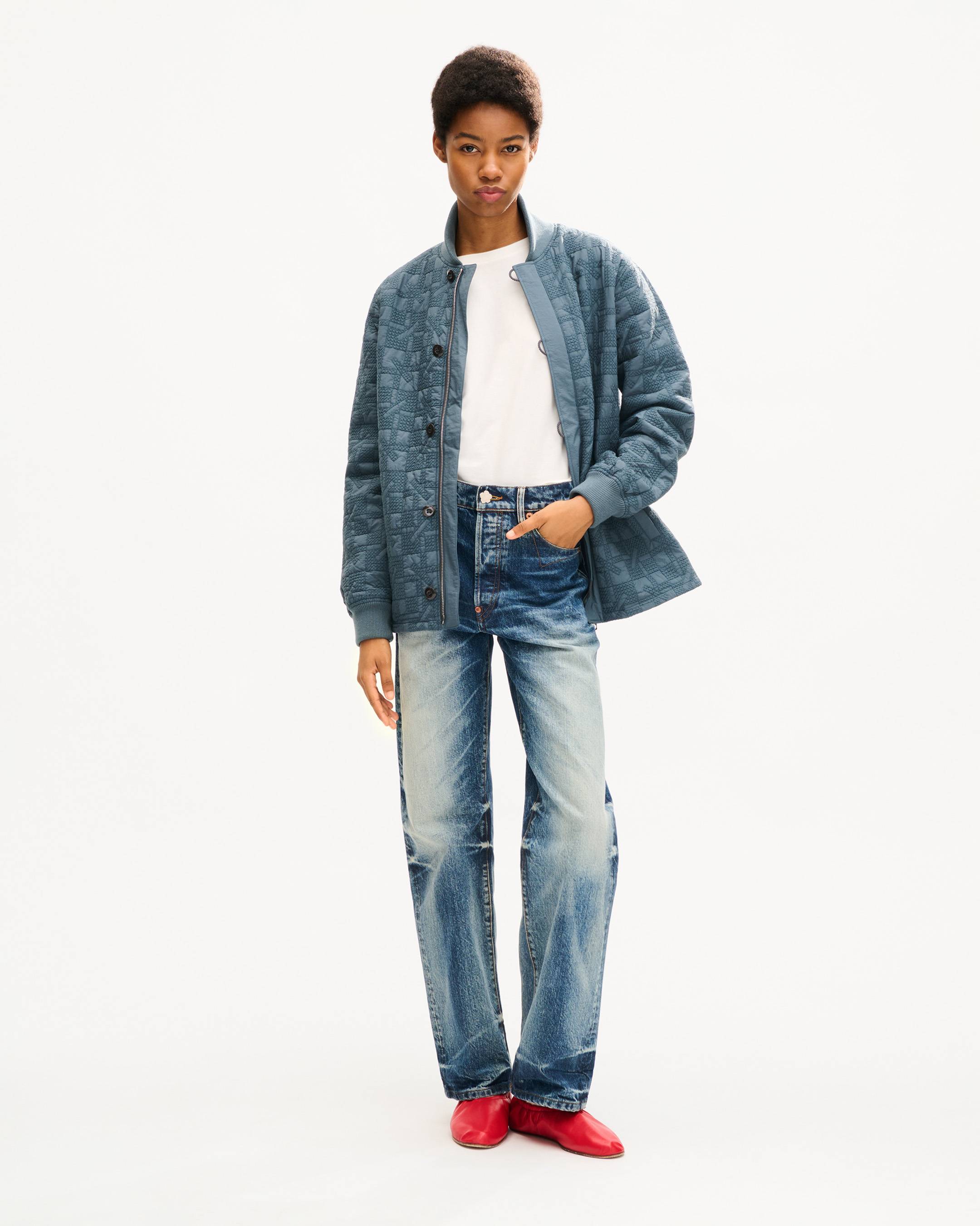 'Kenzogram'  quilted jacket