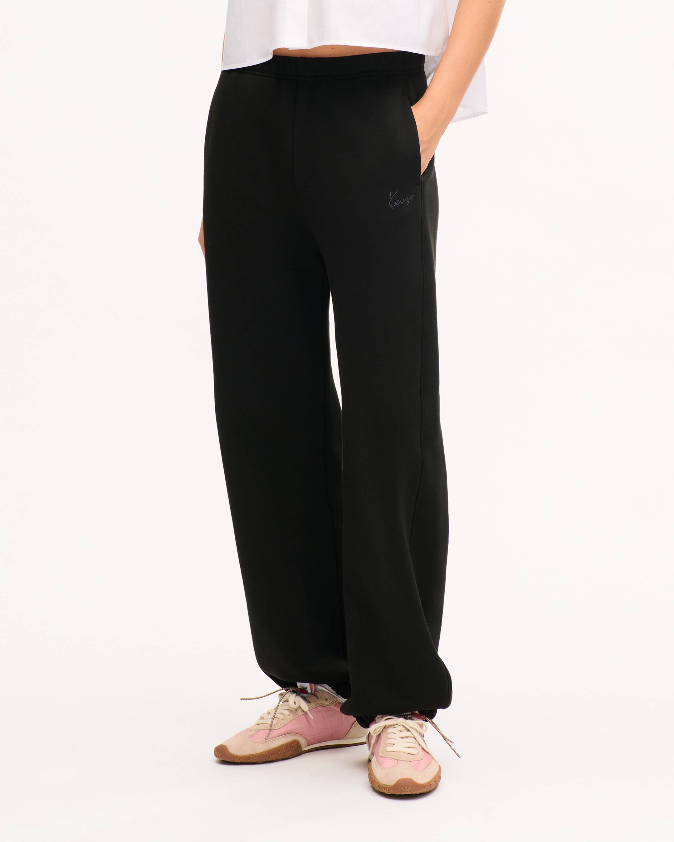 Pantalon de jogging brod&eacute; 'KENZO Signature' en coton