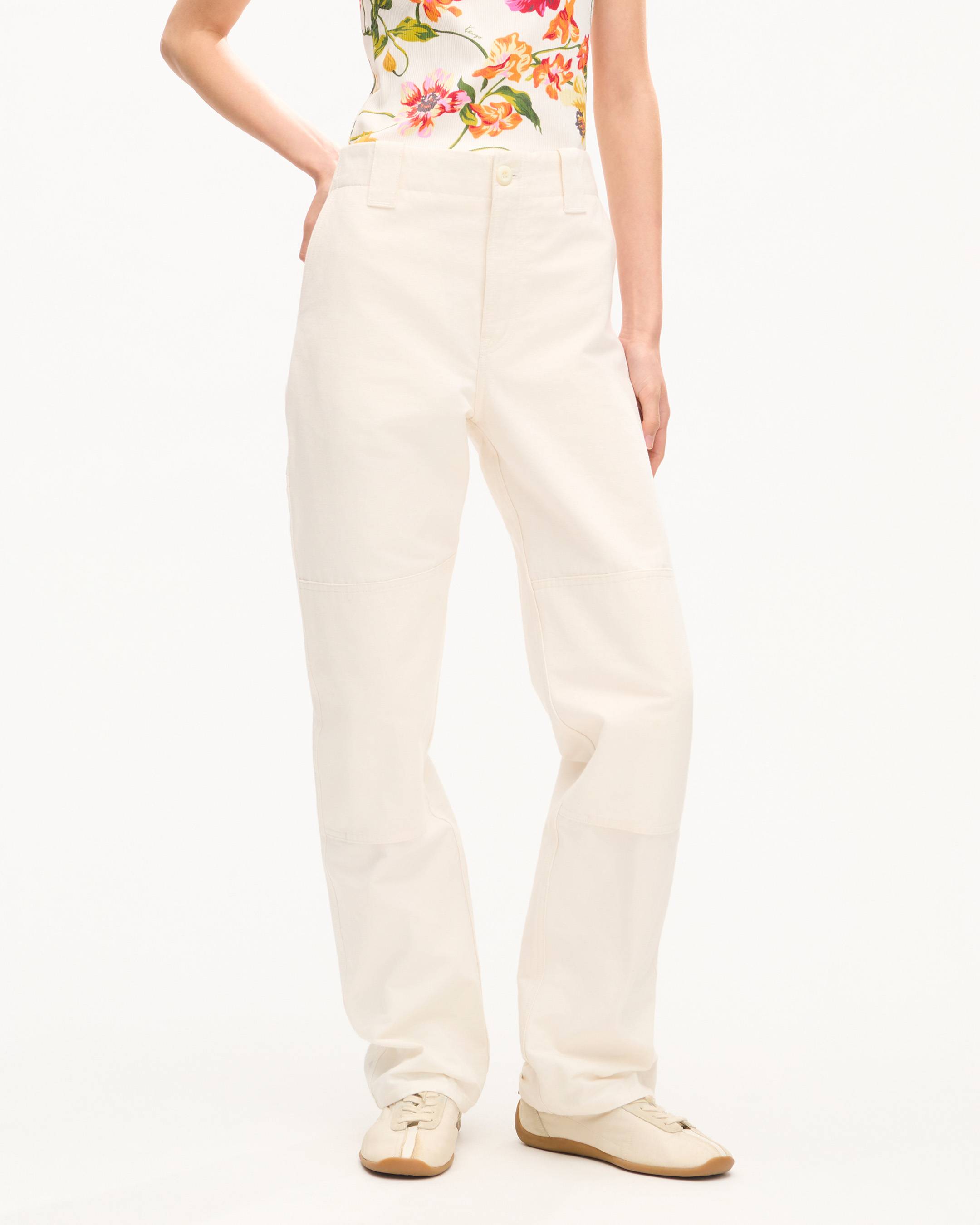 Casual pants in cotton