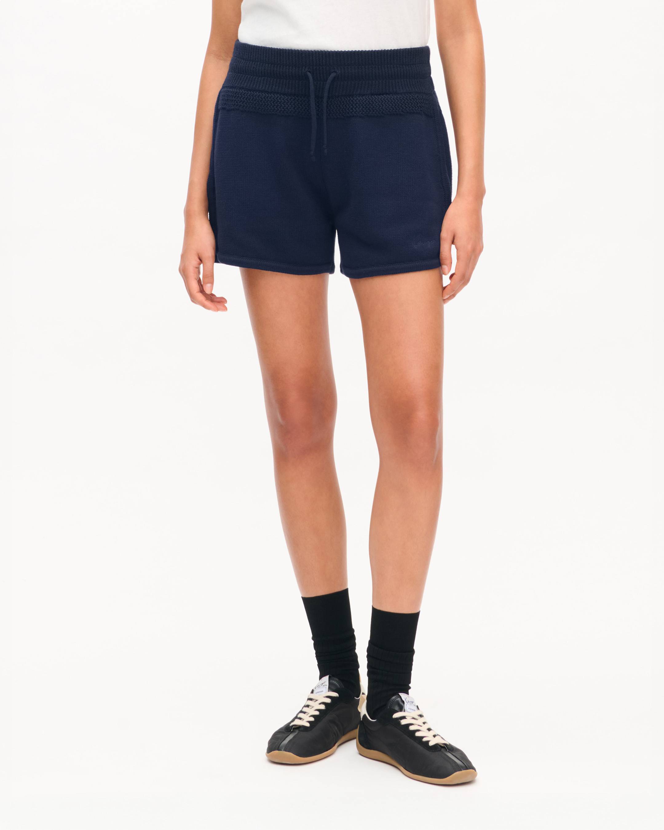 'KENZO Signature' shorts in cotton wool