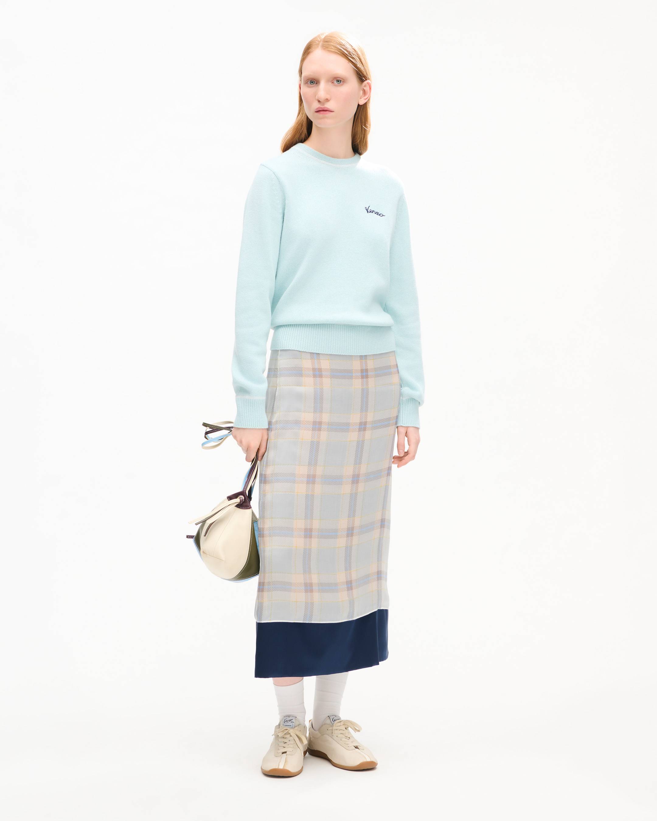 'KENZO Varsity' jumper in cotton wool