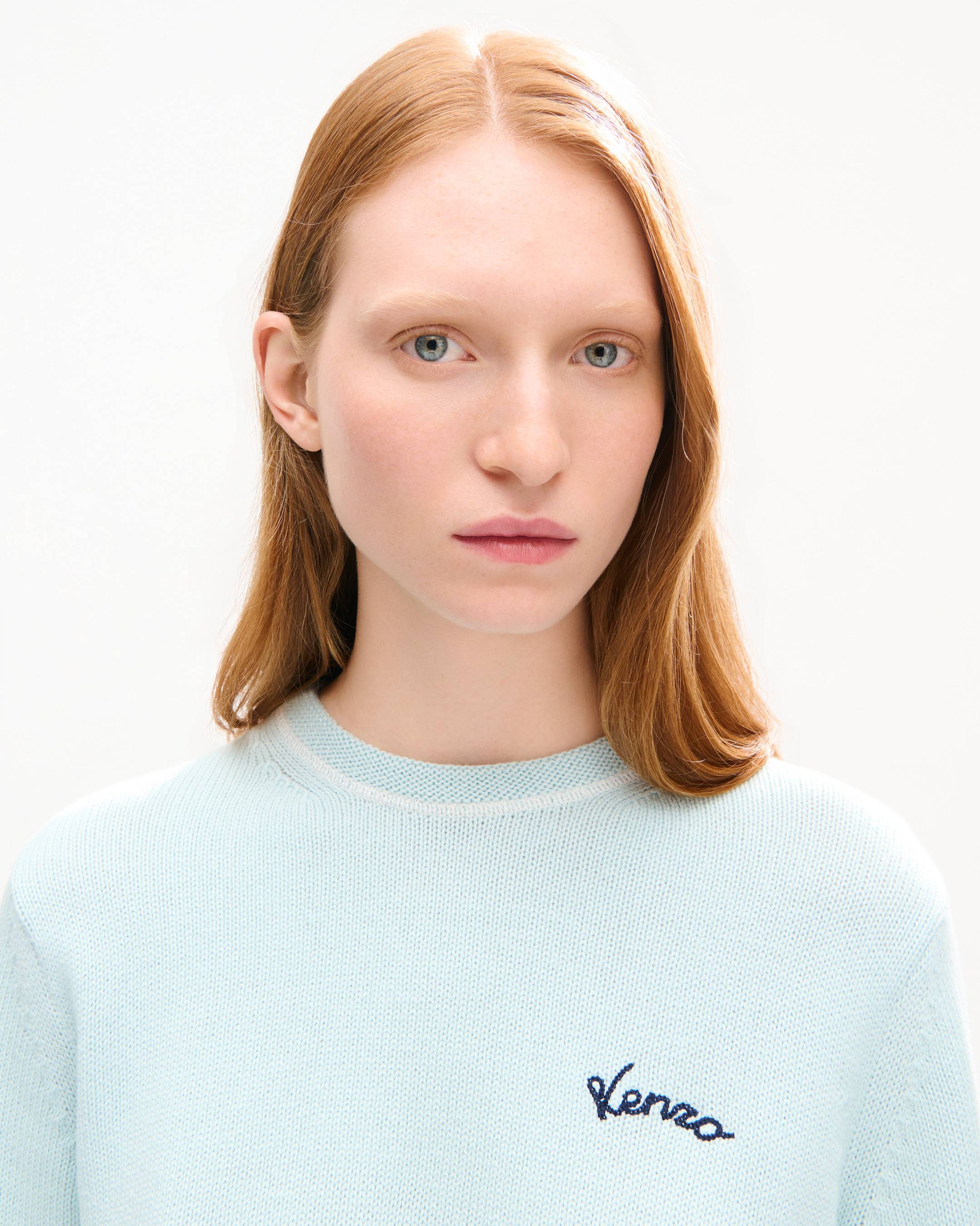 'KENZO Varsity' jumper in cotton wool