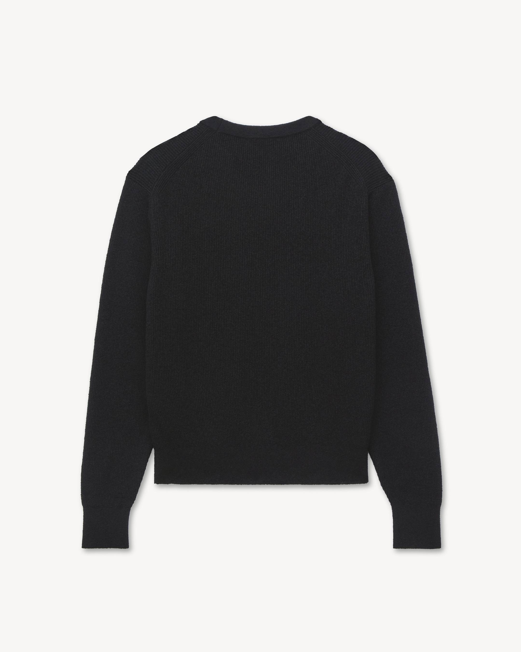 'KENZO Tulip' embroidered jumper in spongy cotton