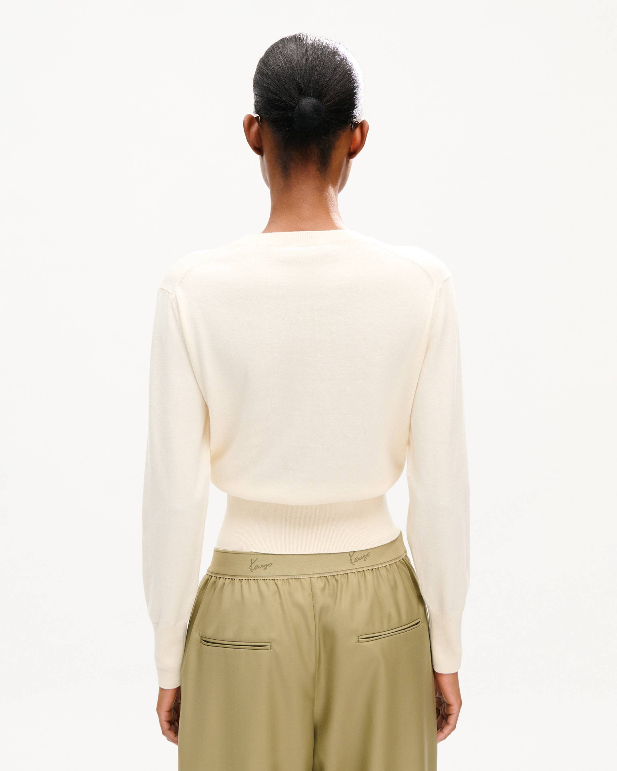 KENZO Tulip' jumper in cotton wool | Women's | KENZO