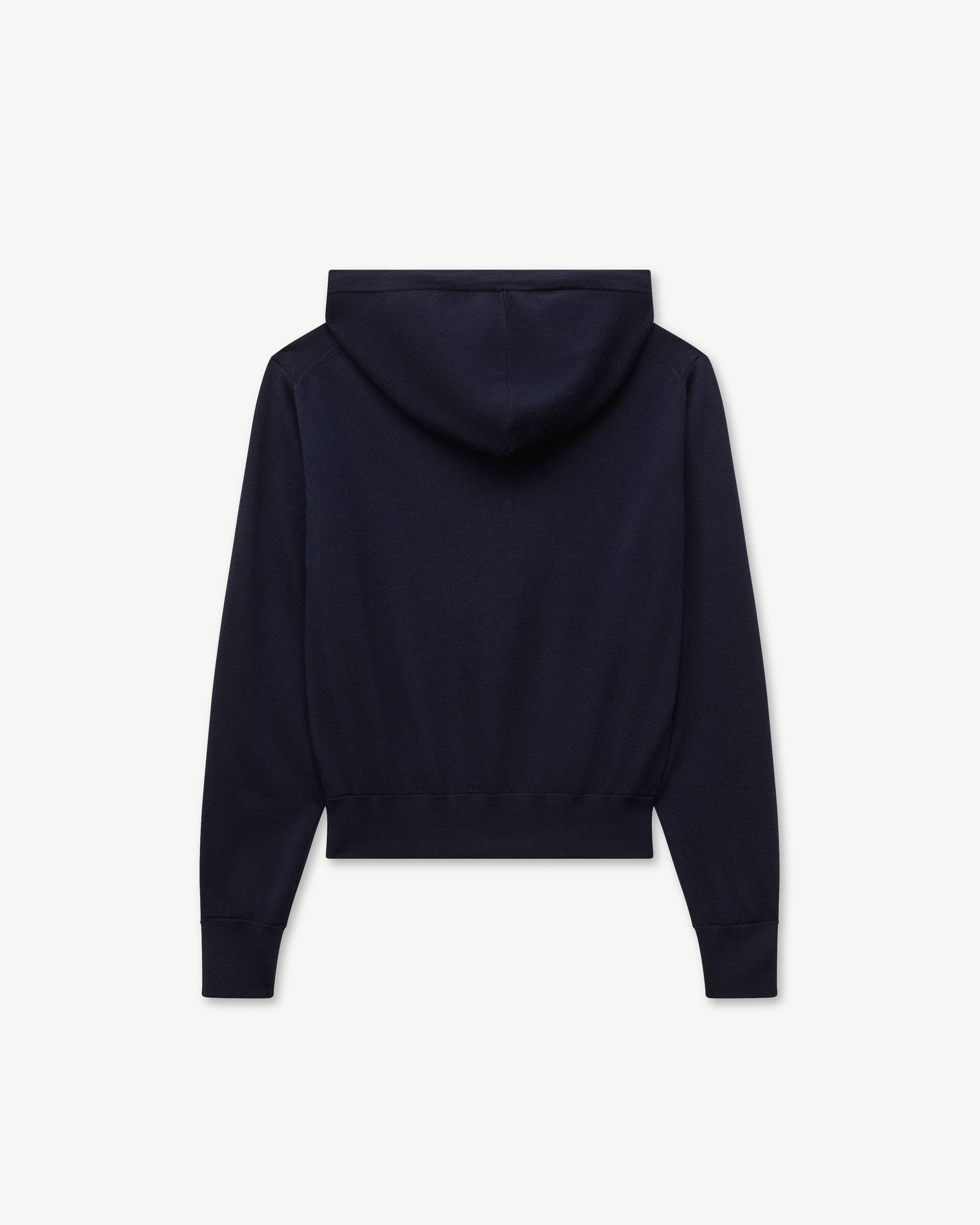 Hoodie &bdquo;KENZO Eiffel Tower Design&ldquo; aus Wolle
