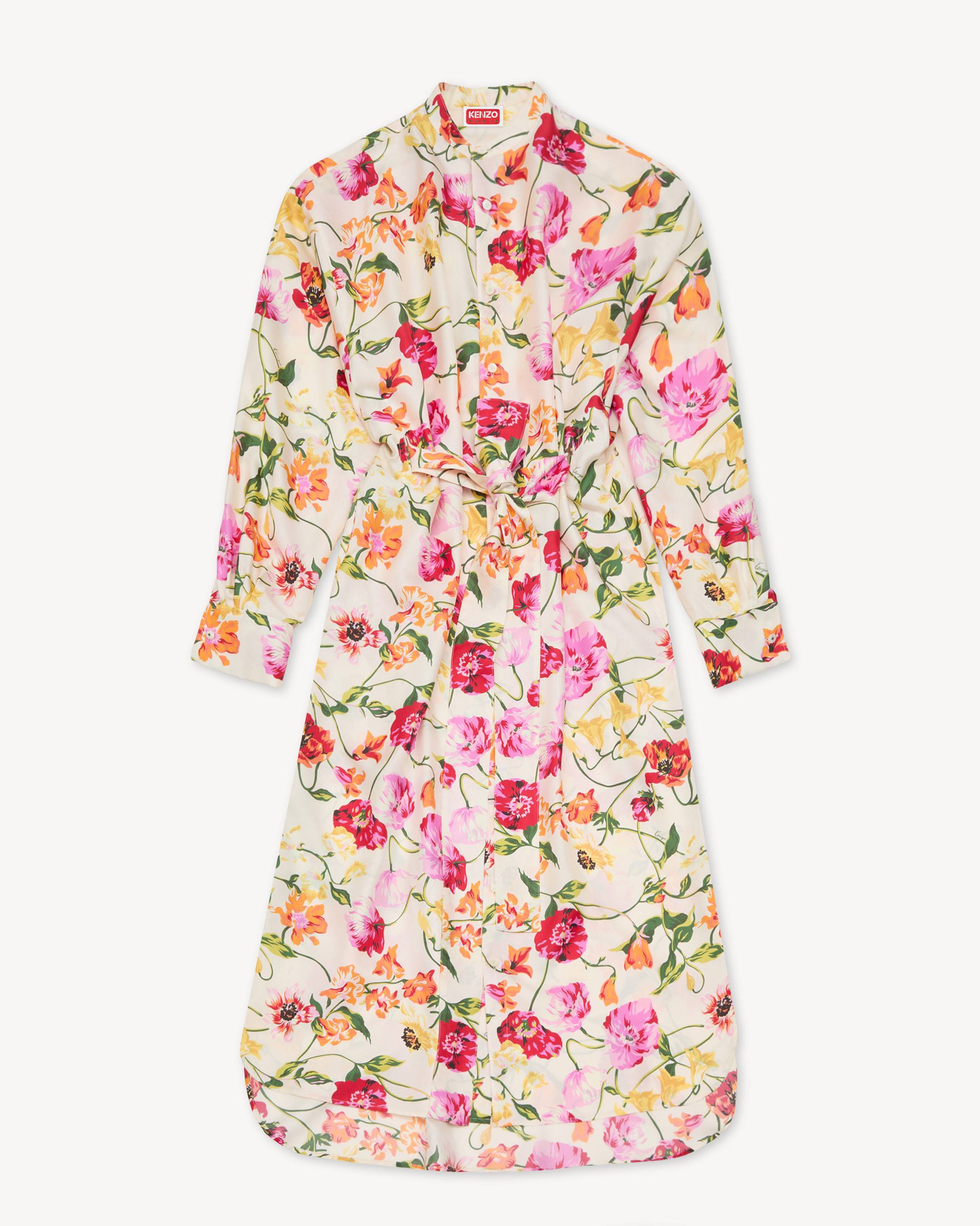 kenzo silk dress KENZO Dresses | Midnight blue Women's Silk Dress
