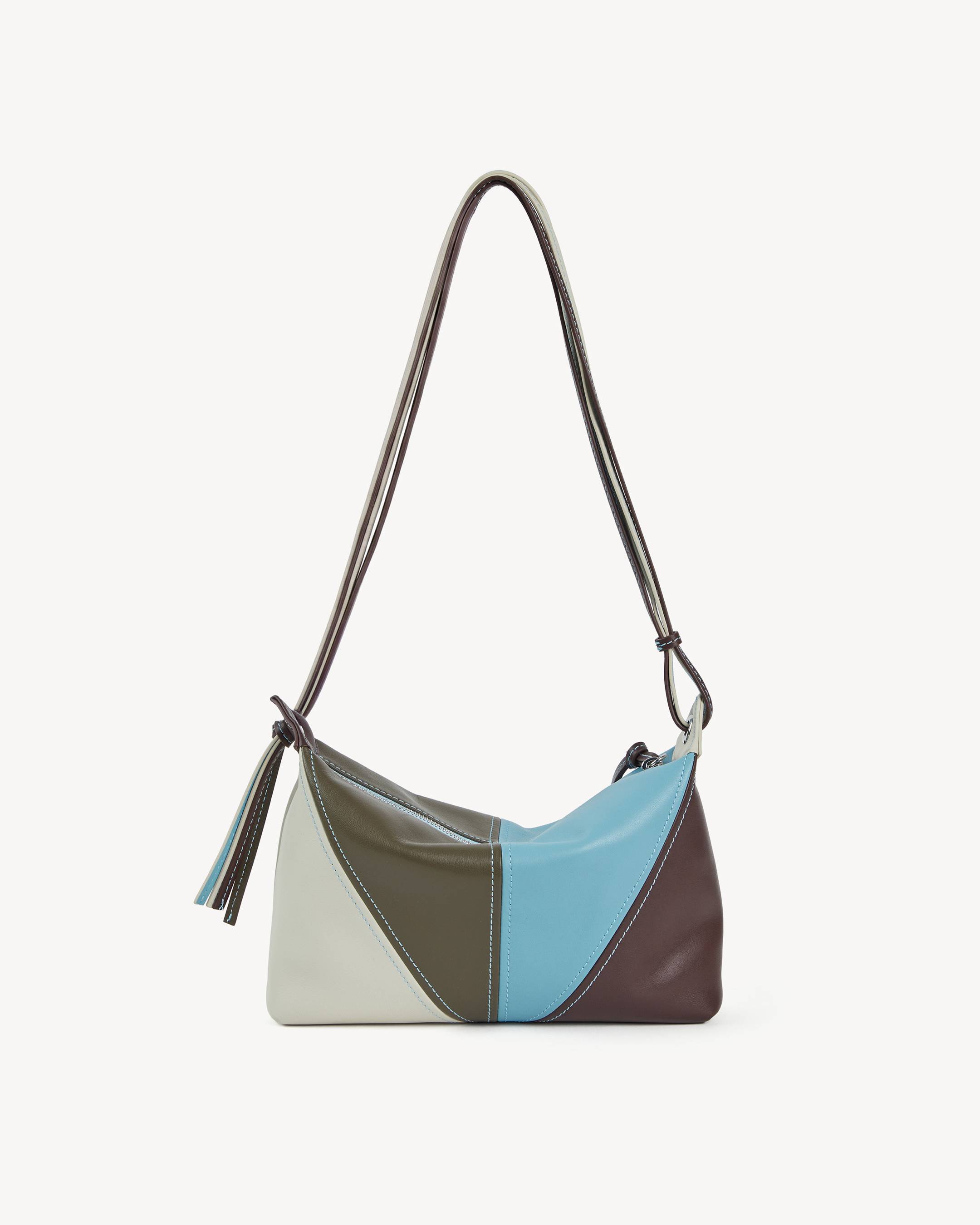 Bolso de hombro de piel multicolor 'KENZO Kite'
