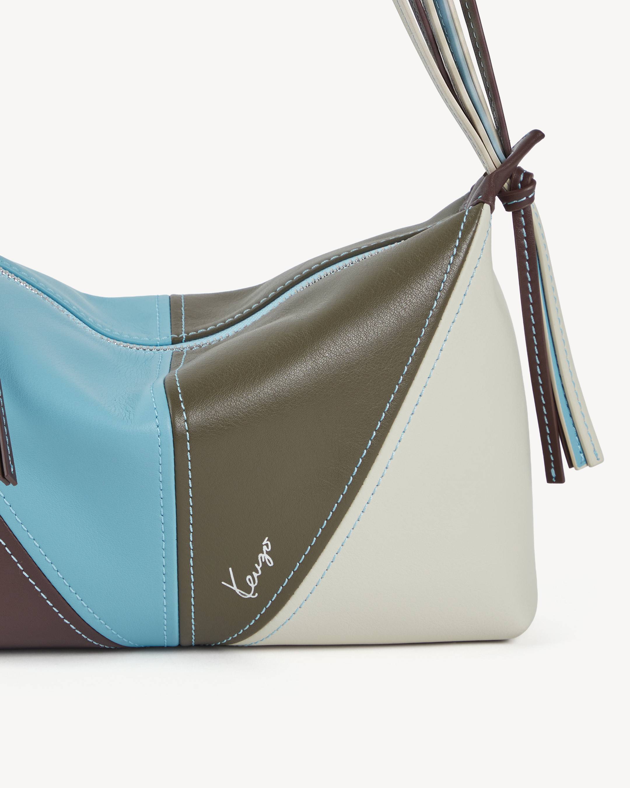 Bolso de hombro de piel multicolor 'KENZO Kite'