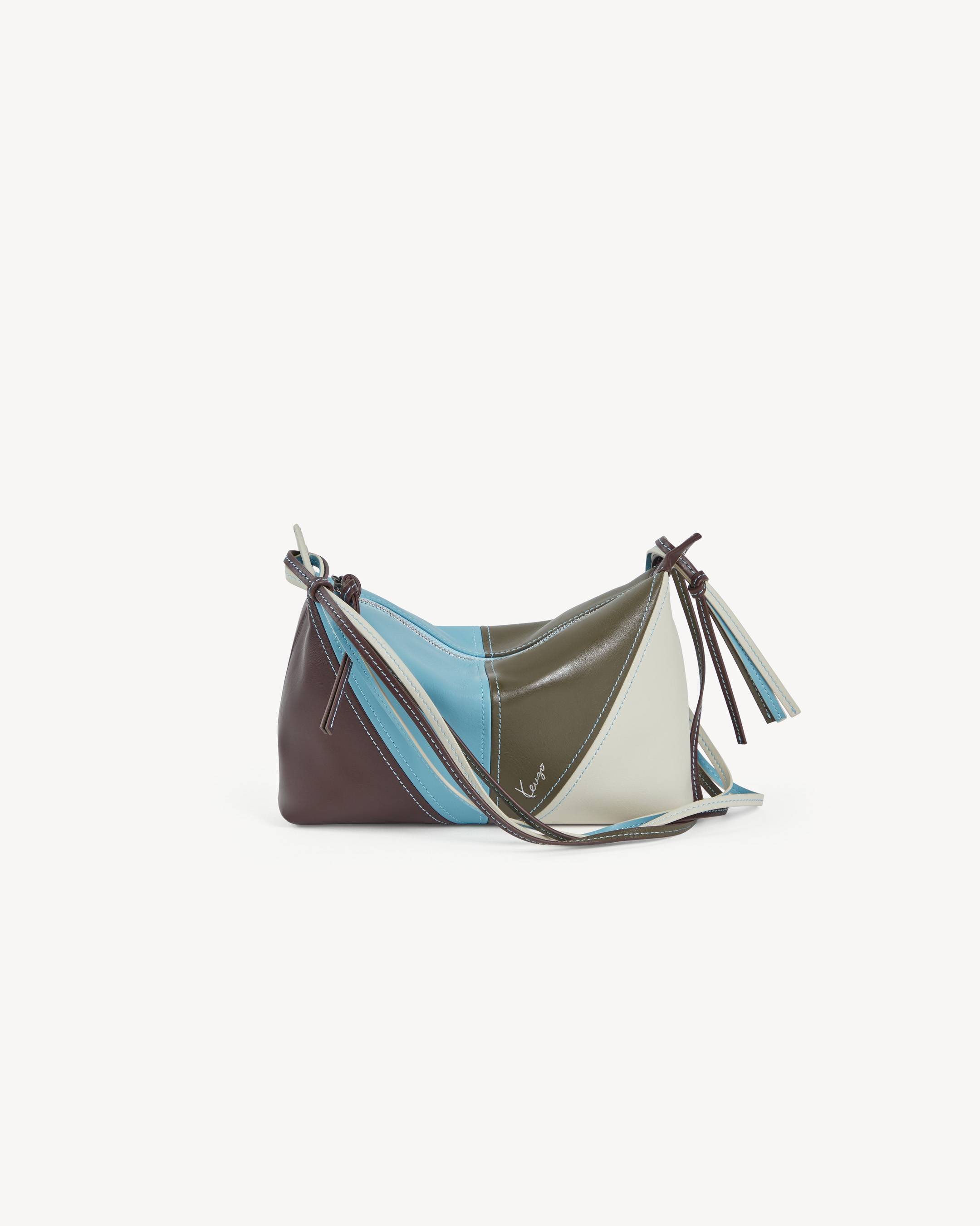 Bolso de hombro de piel multicolor 'KENZO Kite'
