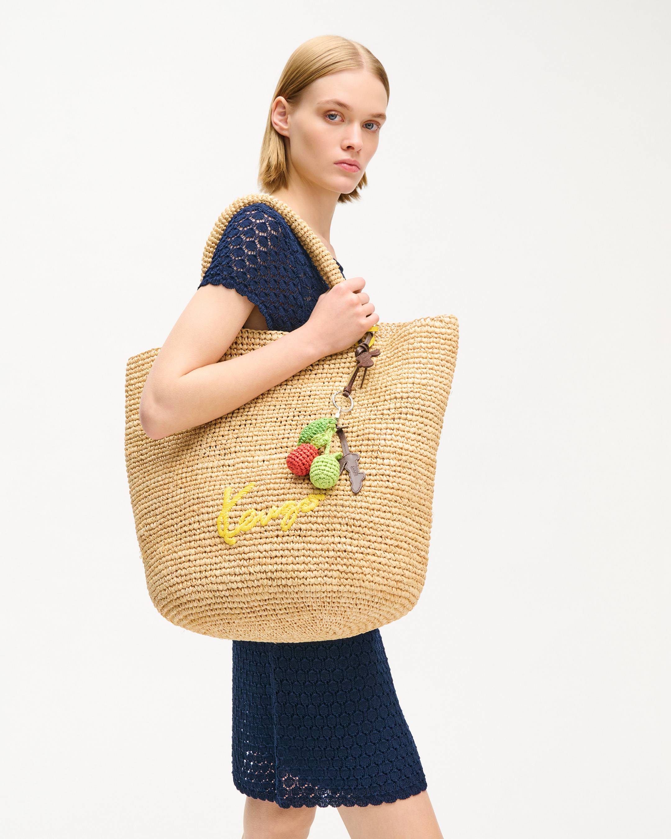Large basket in raffia | KENZO