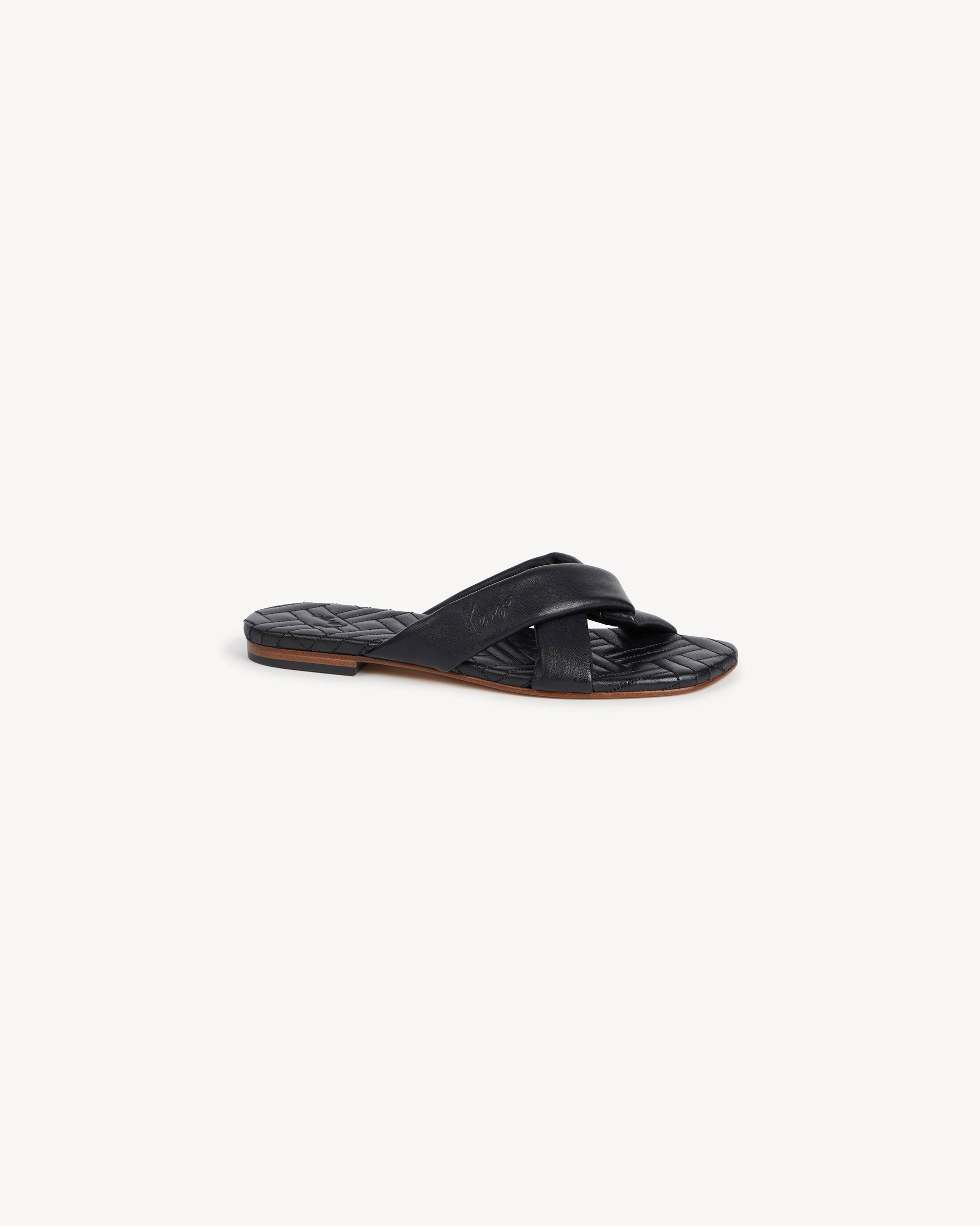 'KENZONATSU' sandals in leather