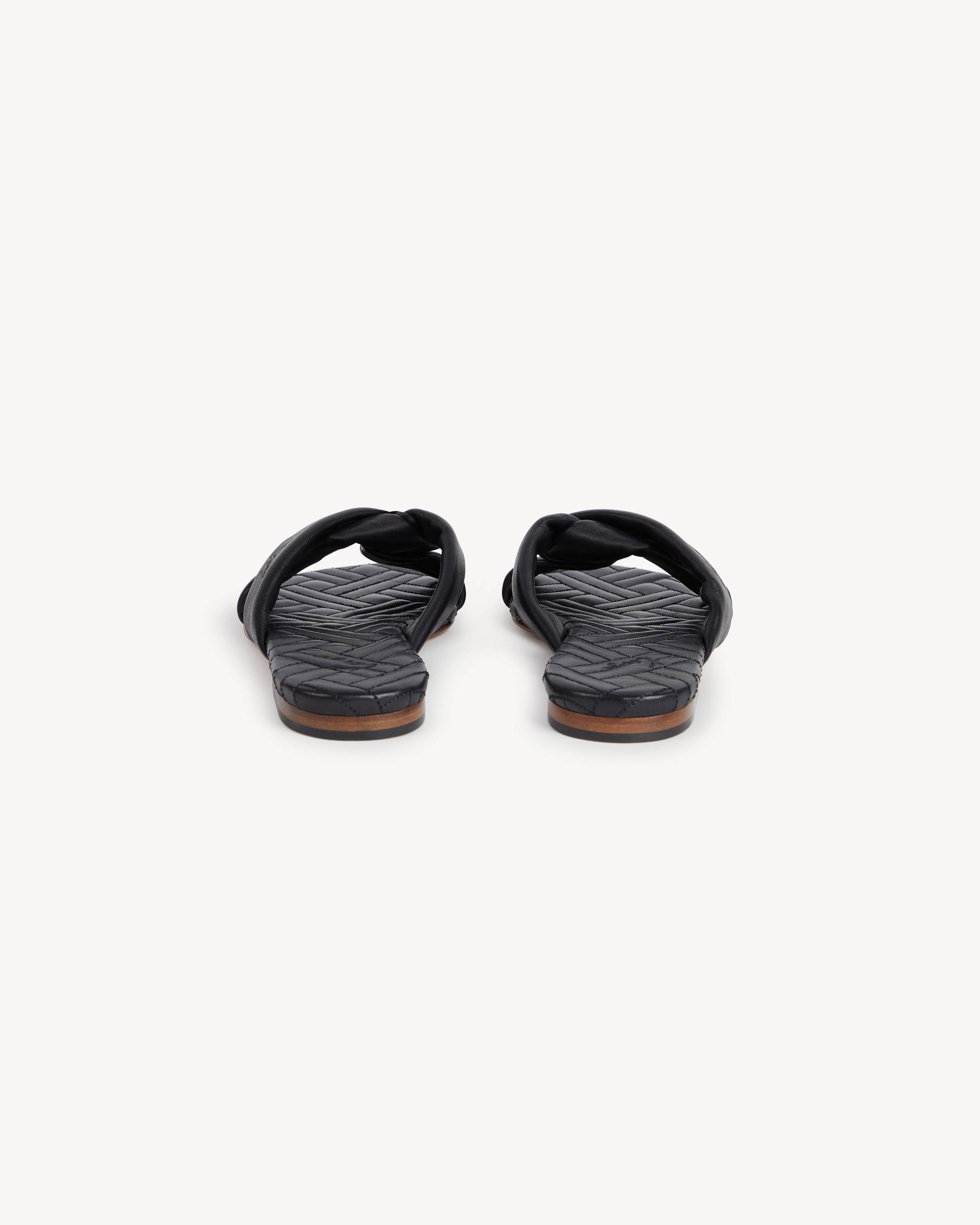 'KENZONATSU' sandals in leather