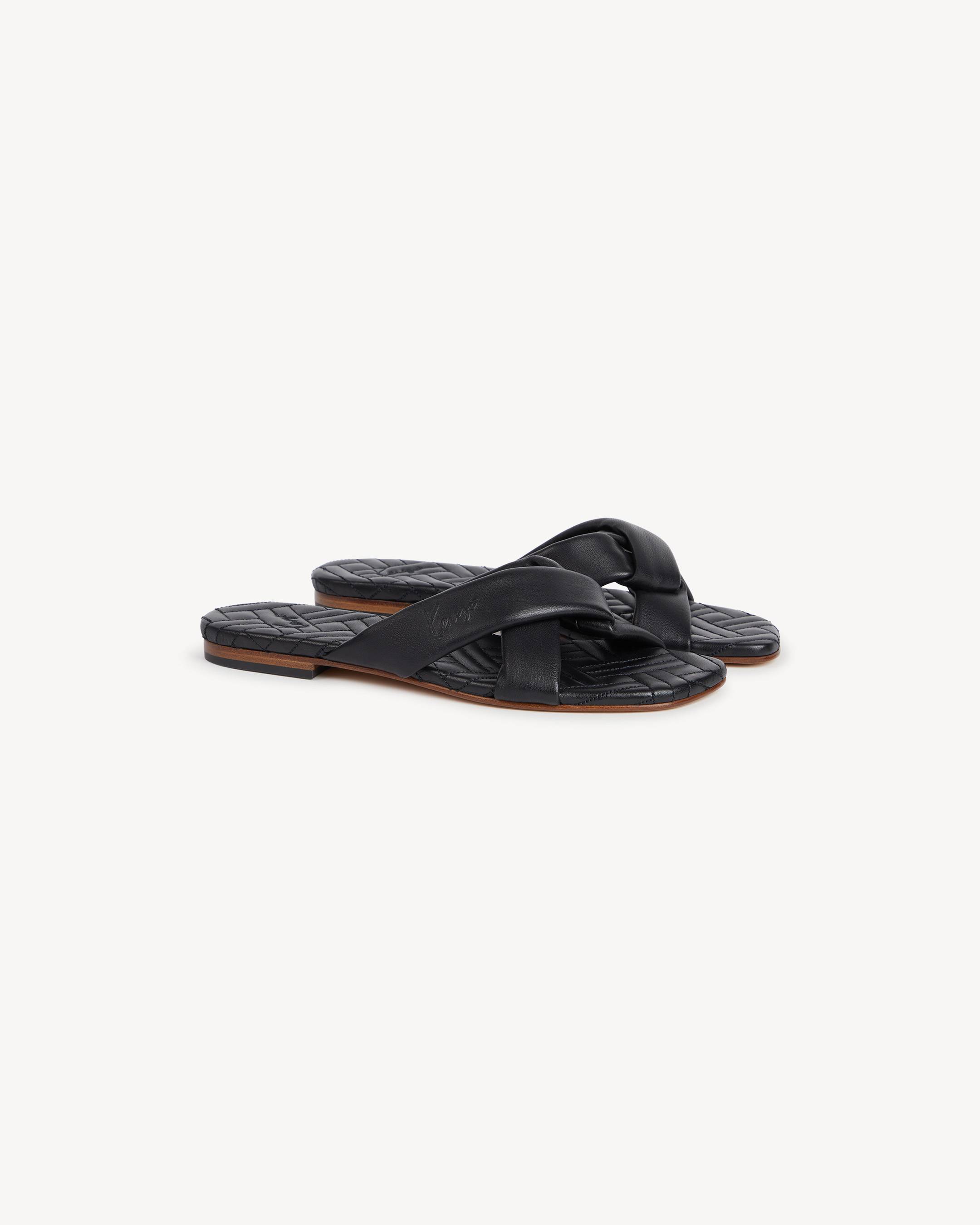 'KENZONATSU' sandals in leather