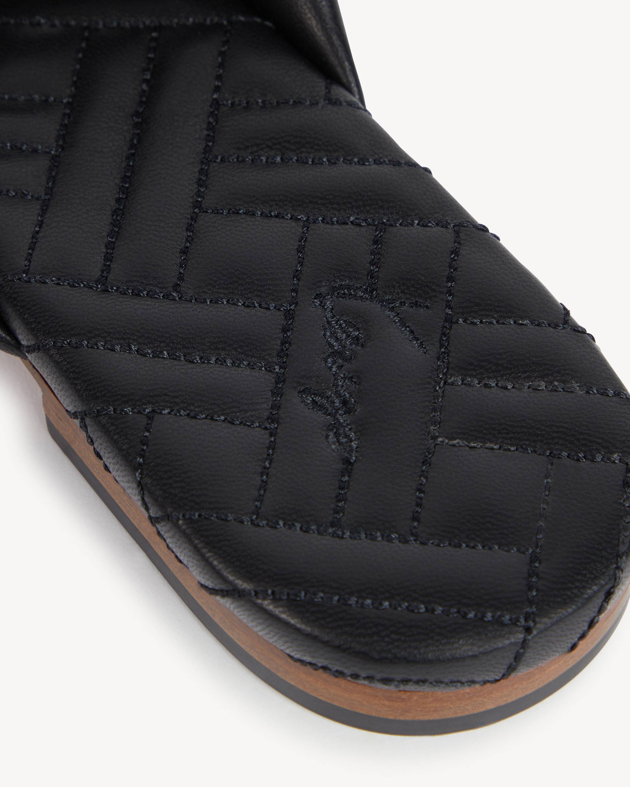 'KENZONATSU' sandals in leather