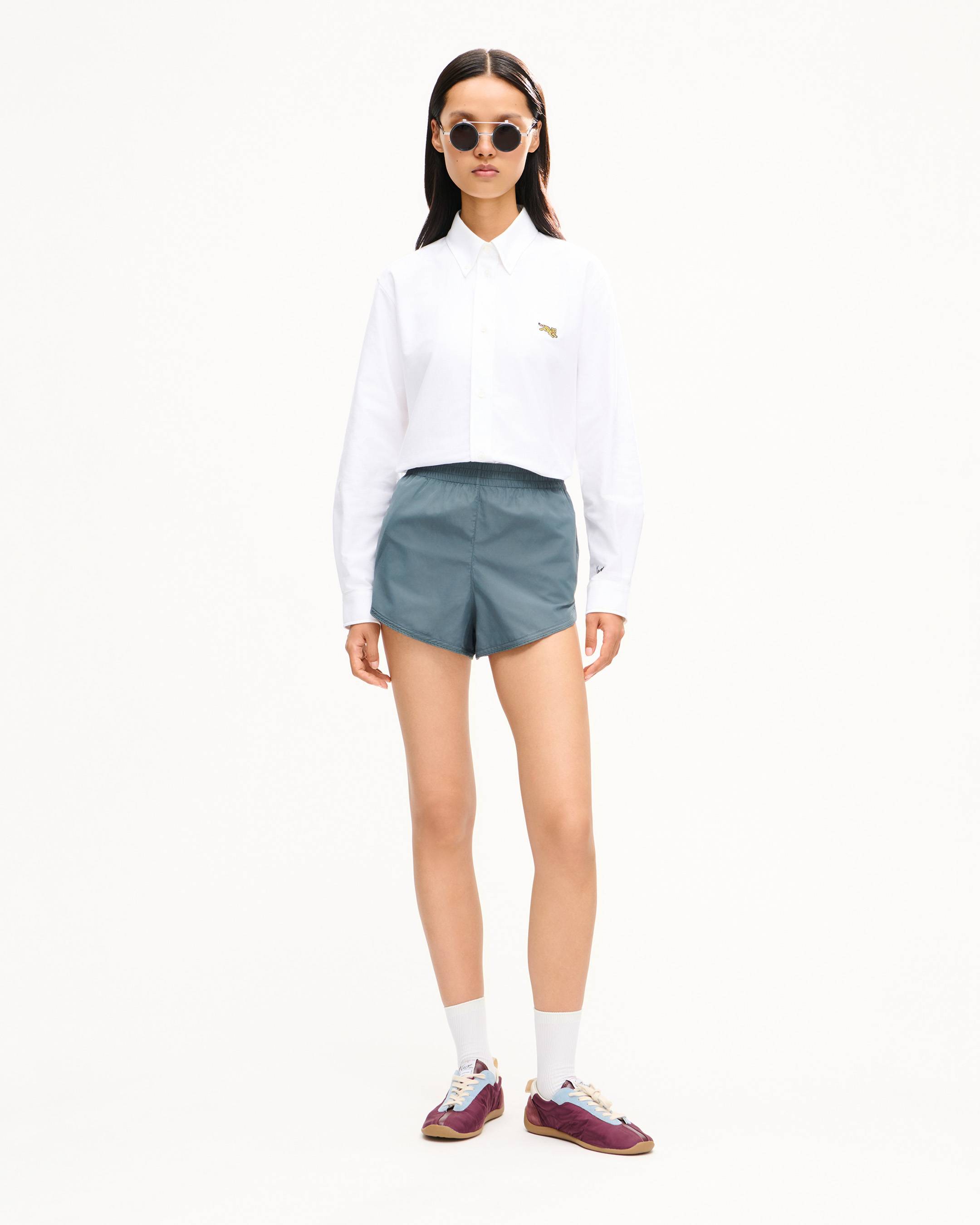 Pantal&oacute;n corto bordado 'KENZO Signature'