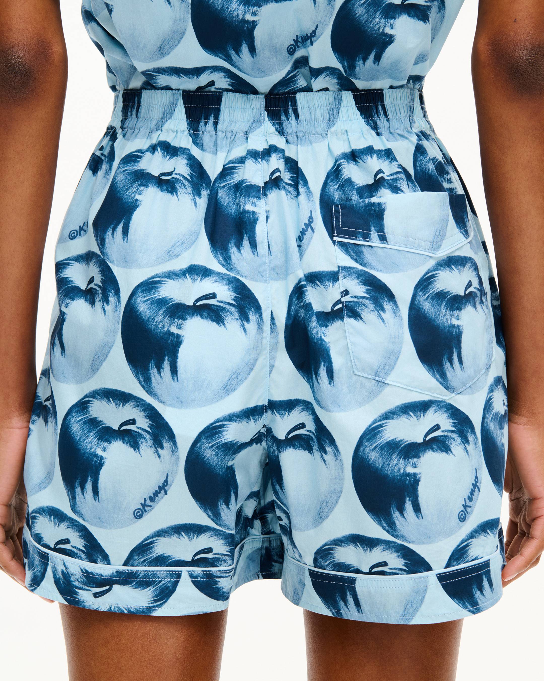 'KENZO Apple Pop' shorts in cotton