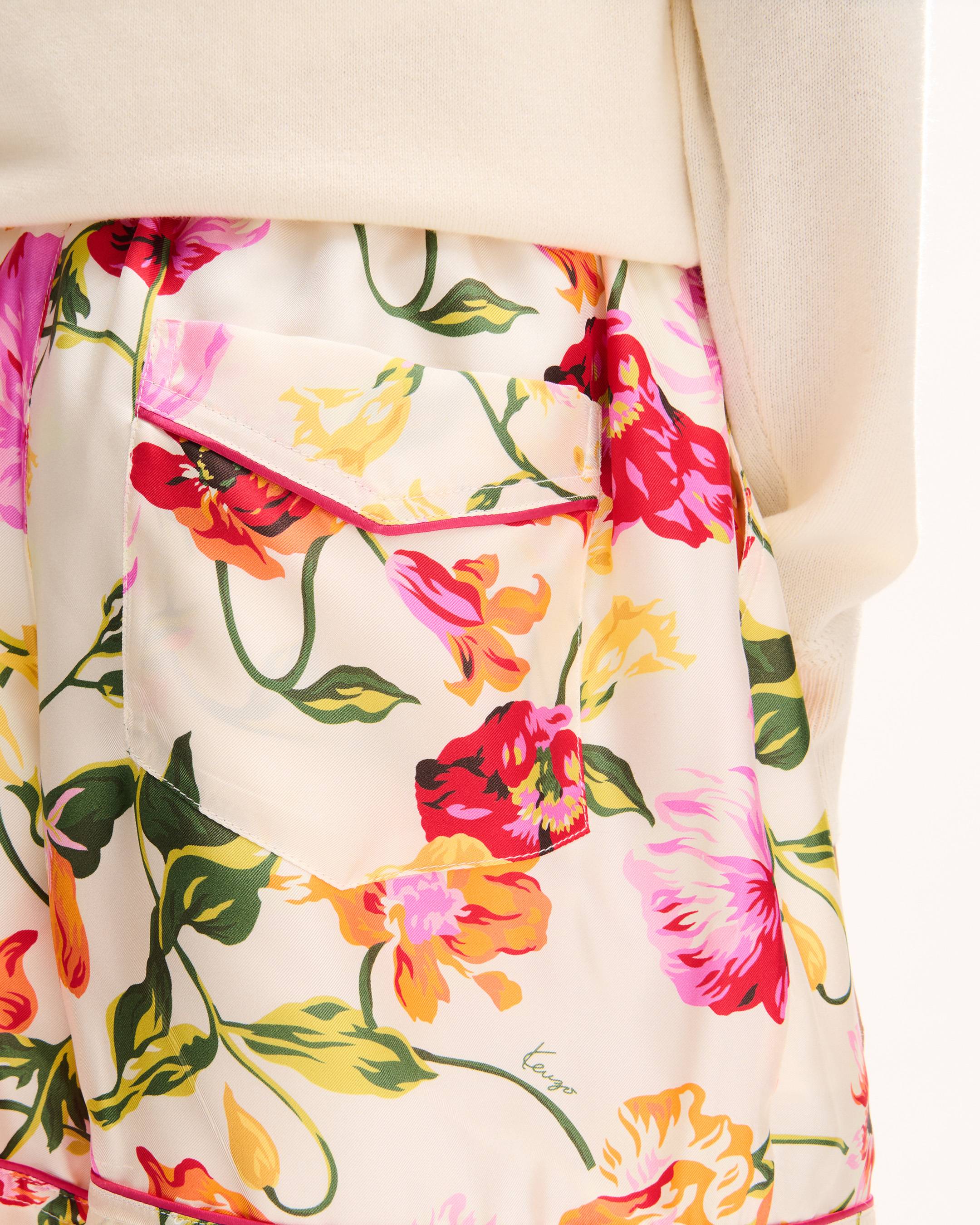 'KENZO Wildflower' shorts in silk