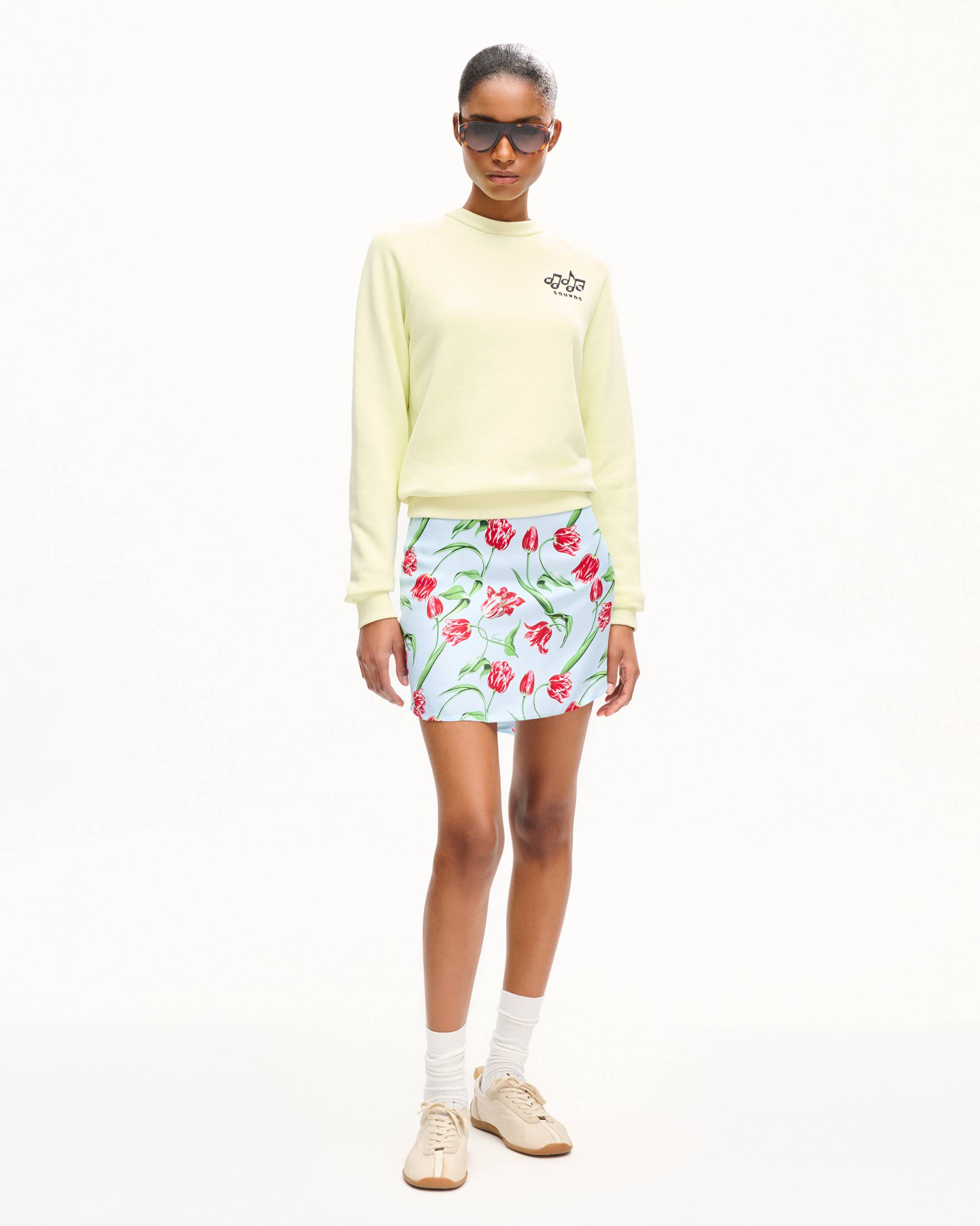 'KENZO Sounds' embroidered sweatshirt in cotton