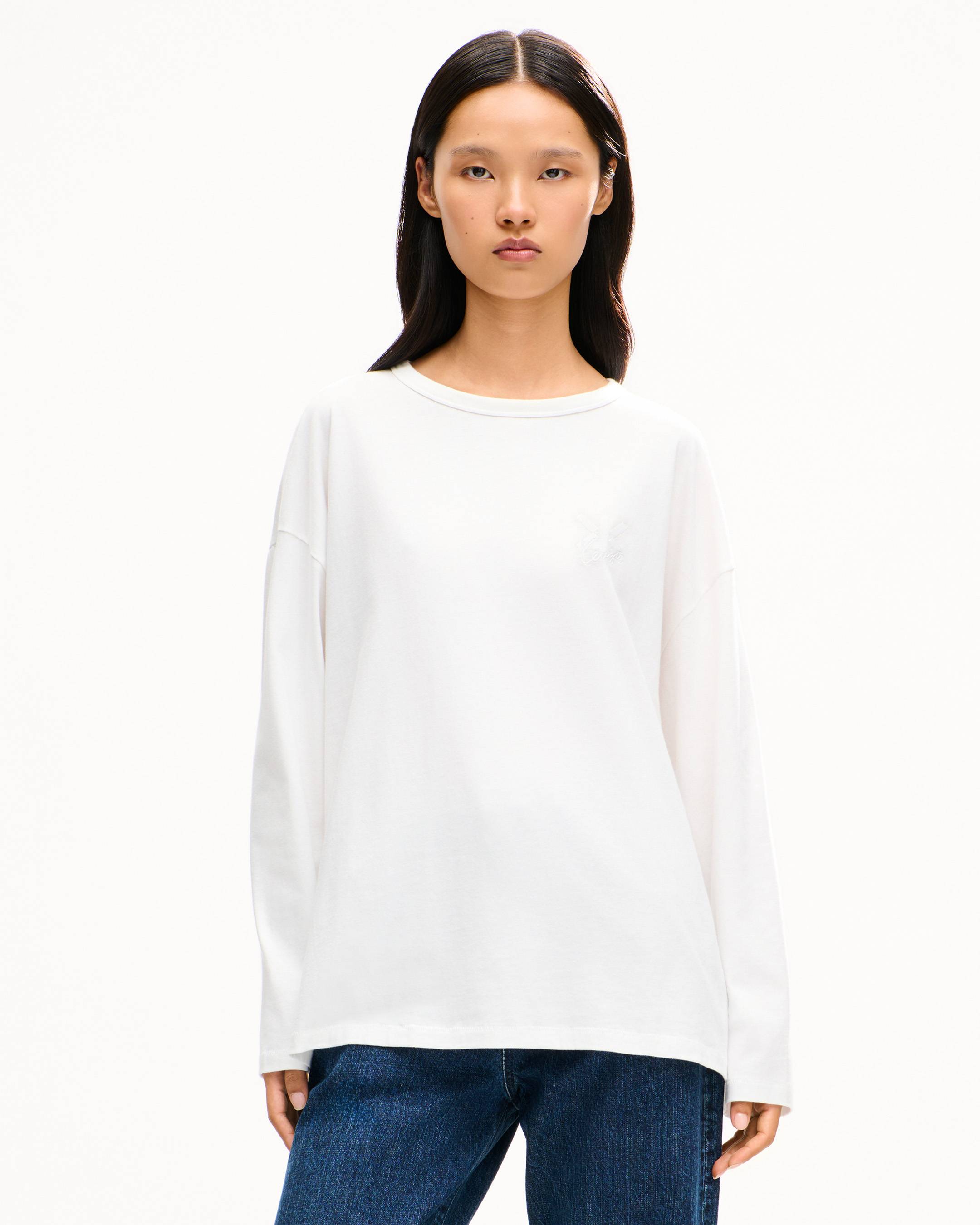 'KENZO Double K' long sleeves T-shirt in cotton