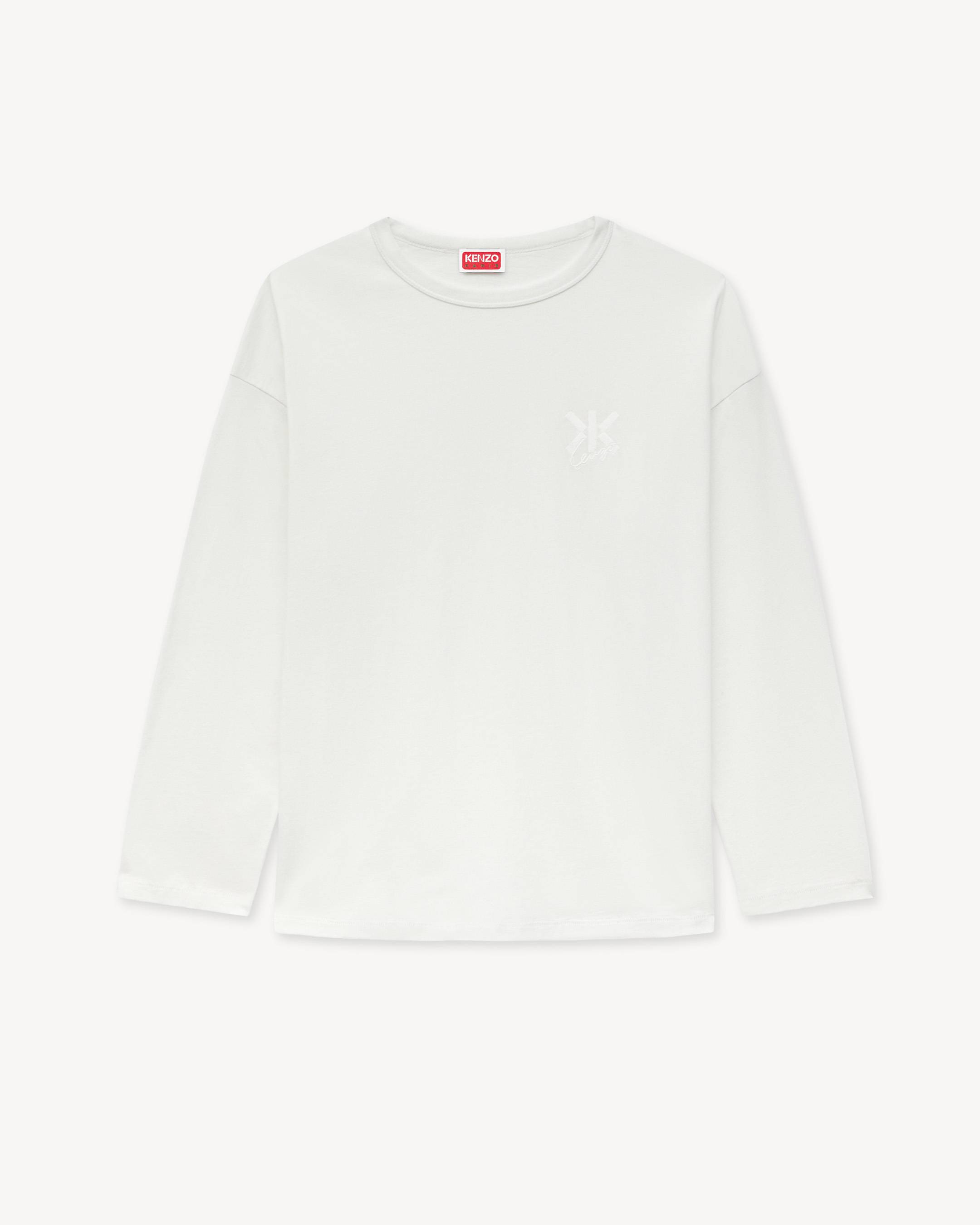 'KENZO Double K' long sleeves T-shirt in cotton