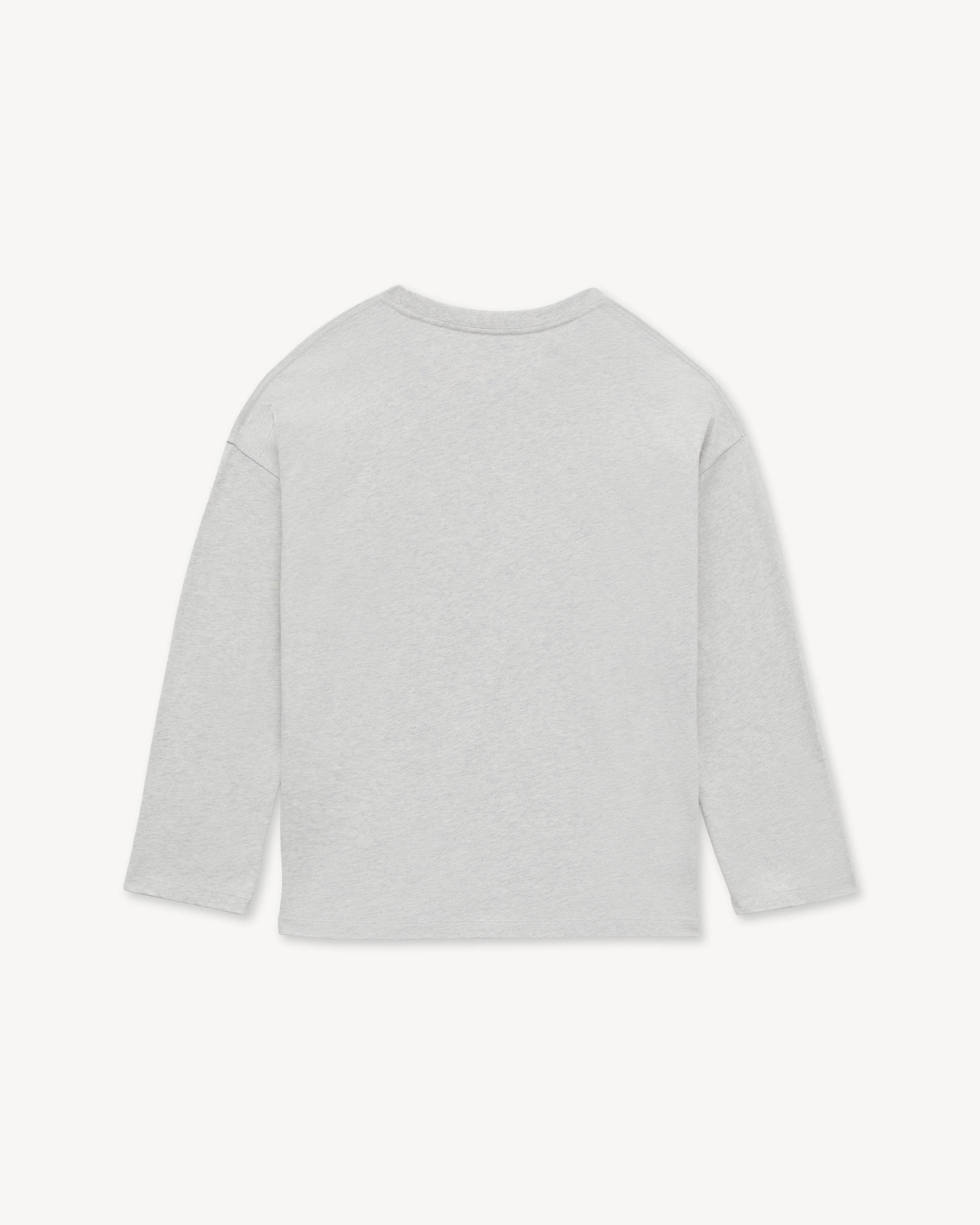 'KENZO Signature' embroidered long sleeves T-shirt in cotton