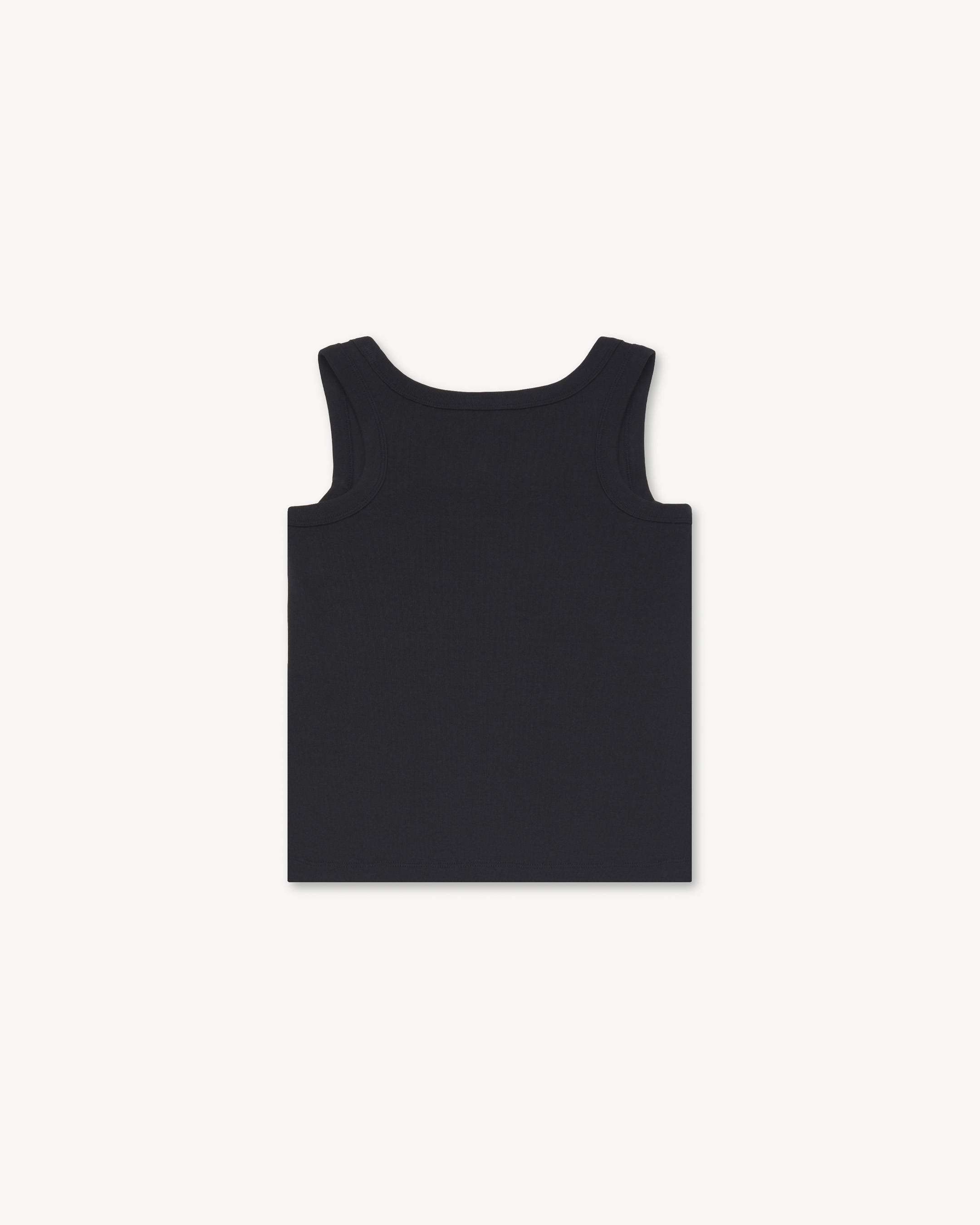 'KENZO Signature' embroidered tank top in cotton