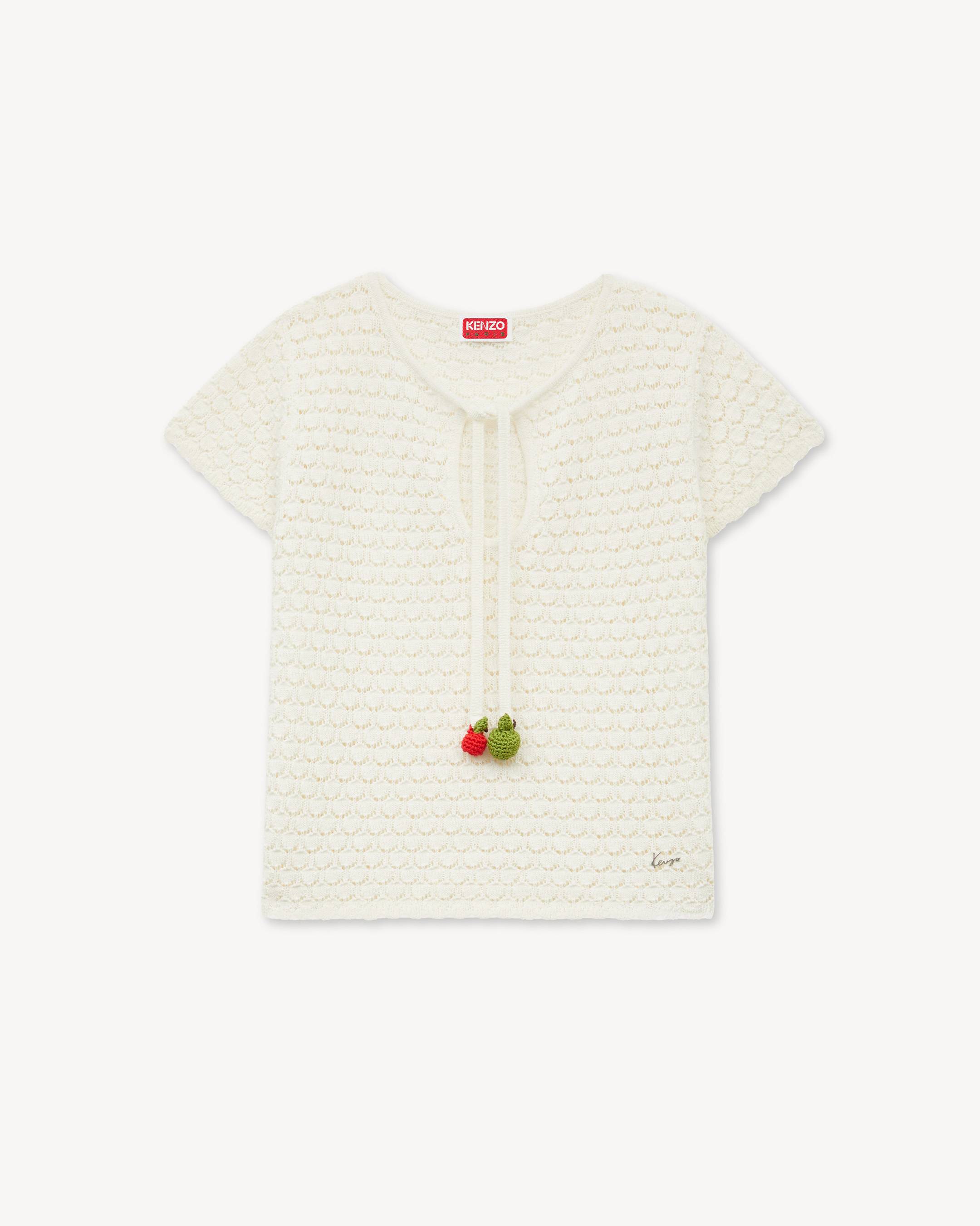 'KENZO Apple Pop' クロシェ トップス
