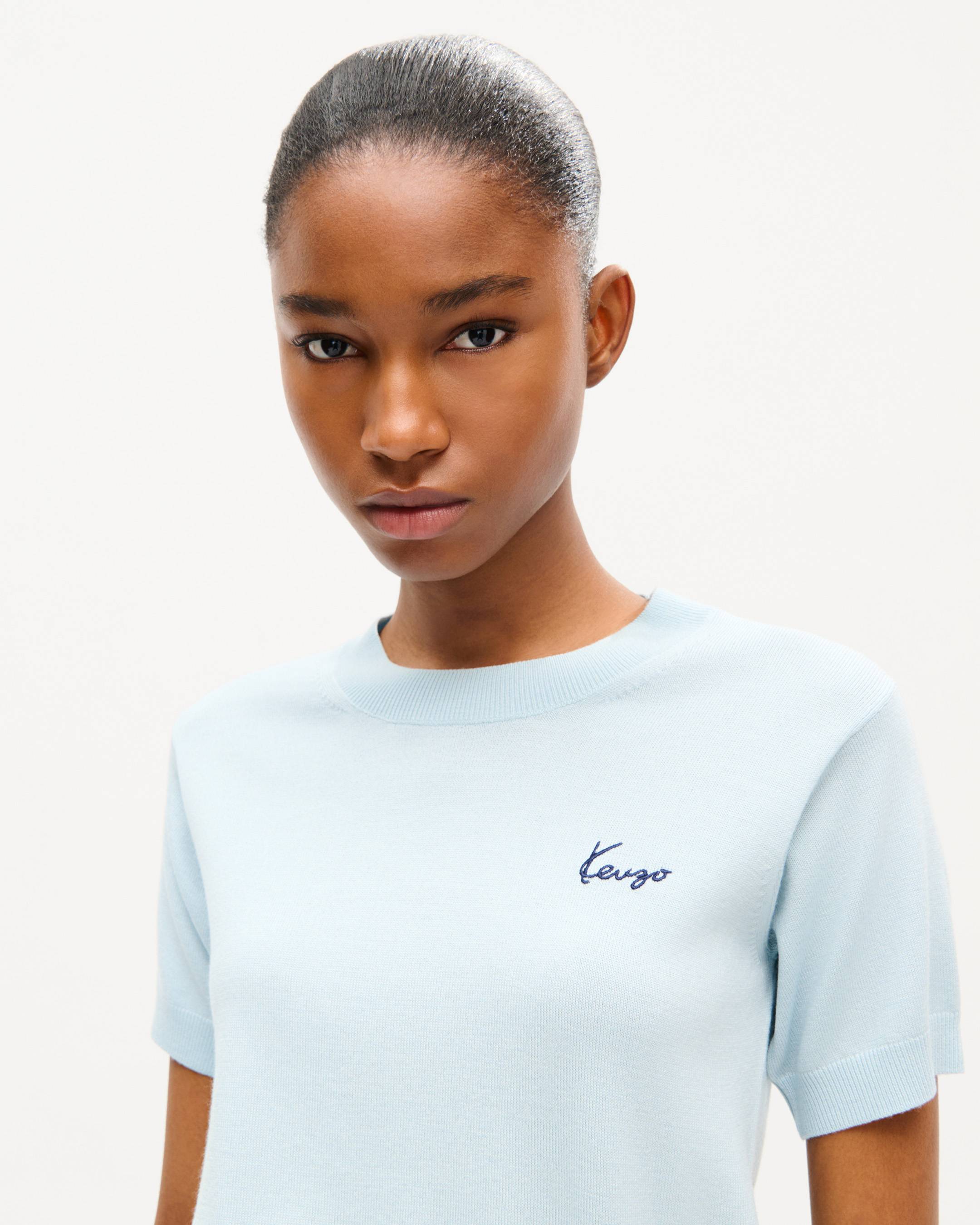KENZO Signature' top in merino wool | Women's | KENZO