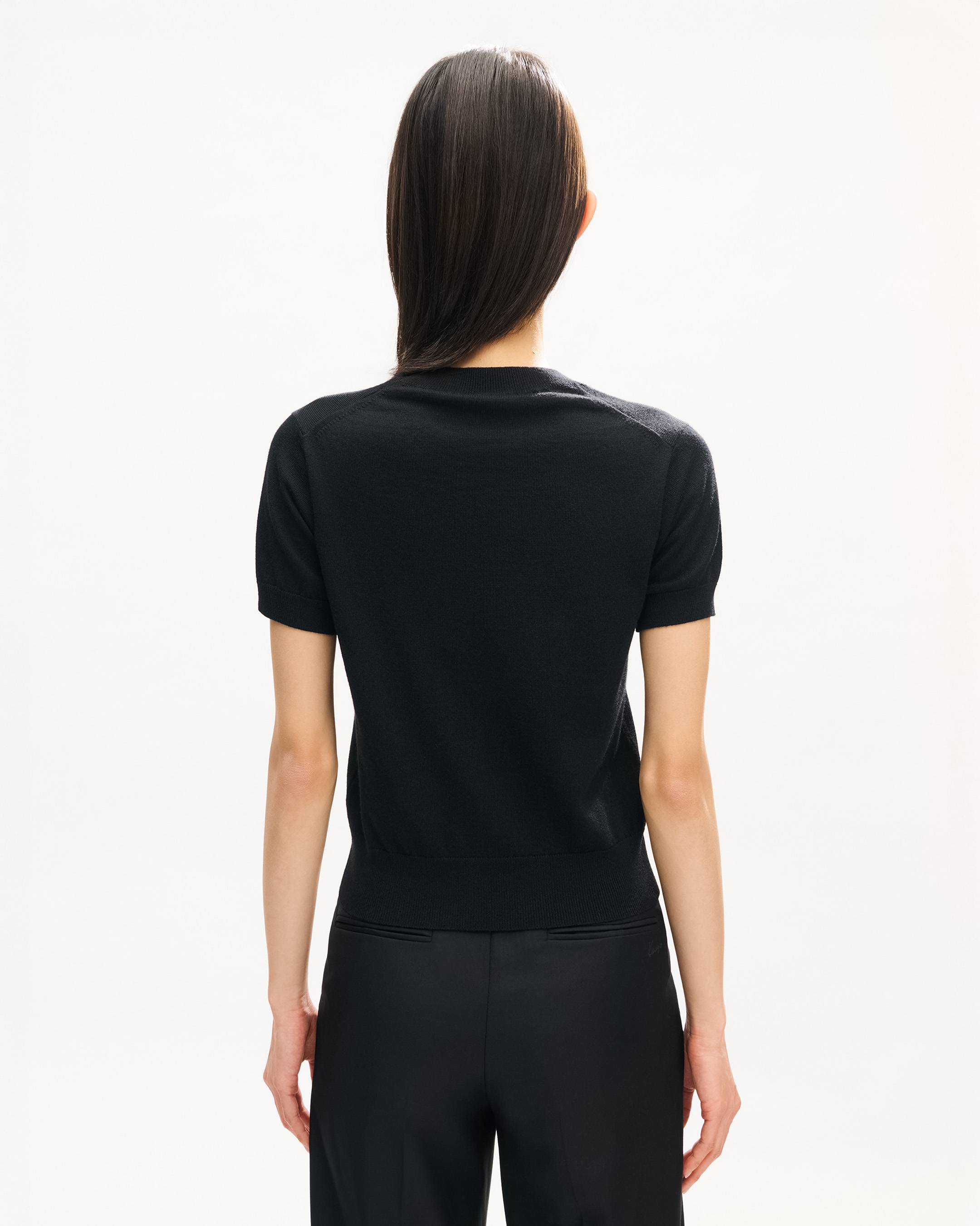 'KENZO Signature' top in merino wool