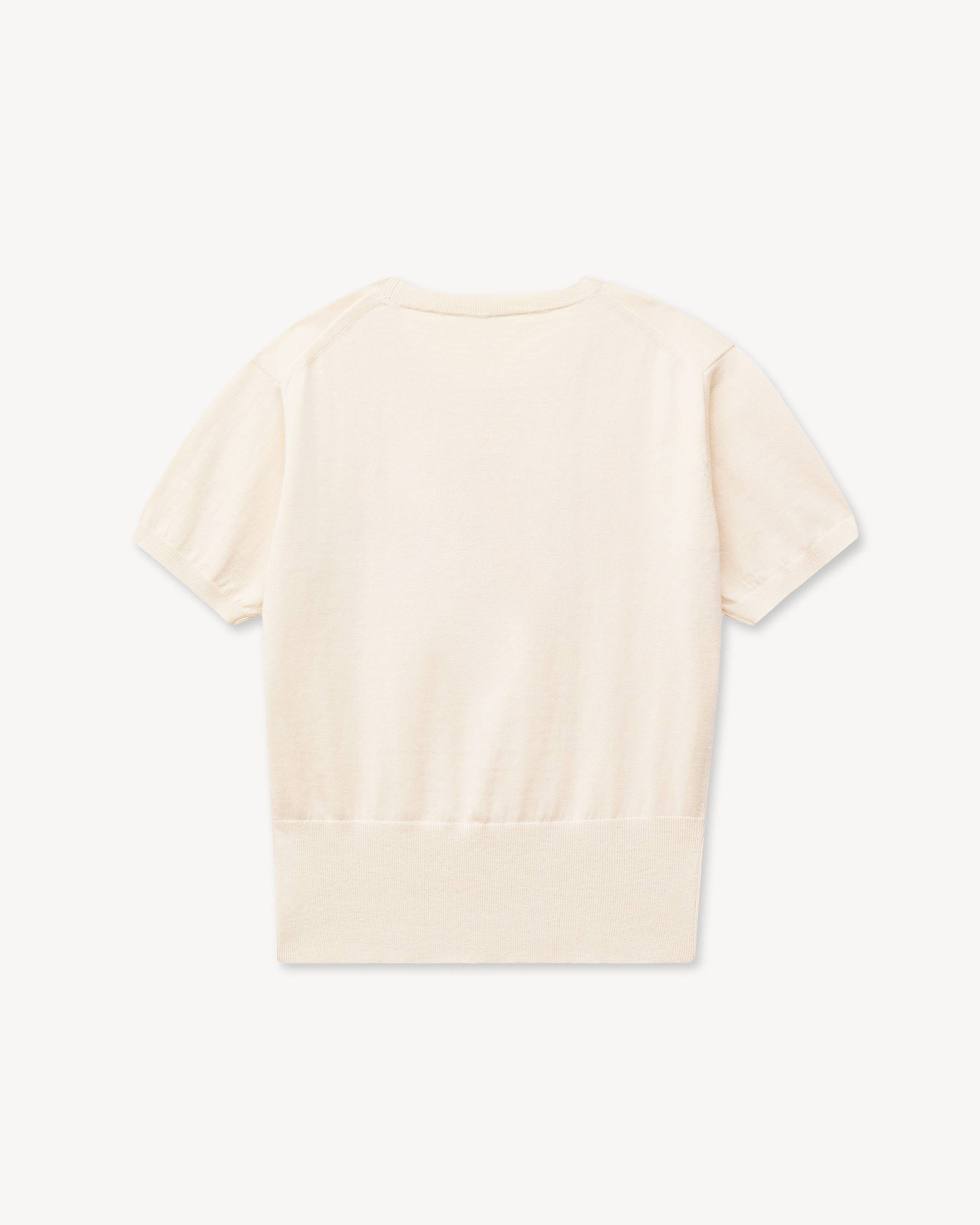 T-shirt &agrave; manches courtes 'KENZO Loves' en laine et coton