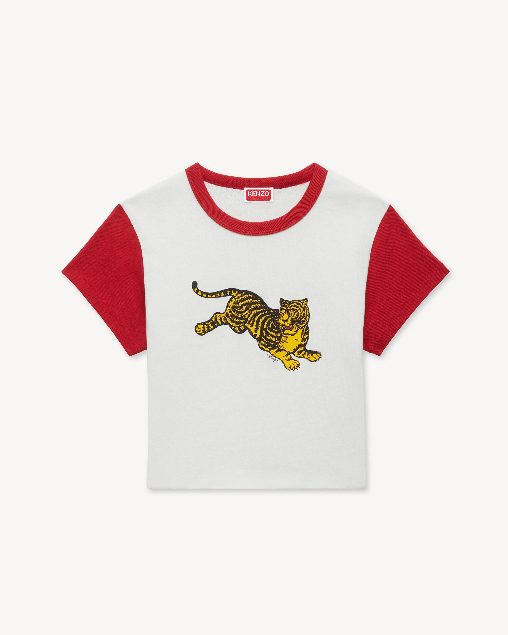 Kurzes T-Shirt &bdquo;KENZO Jumping Tiger&ldquo; aus Baumwolle