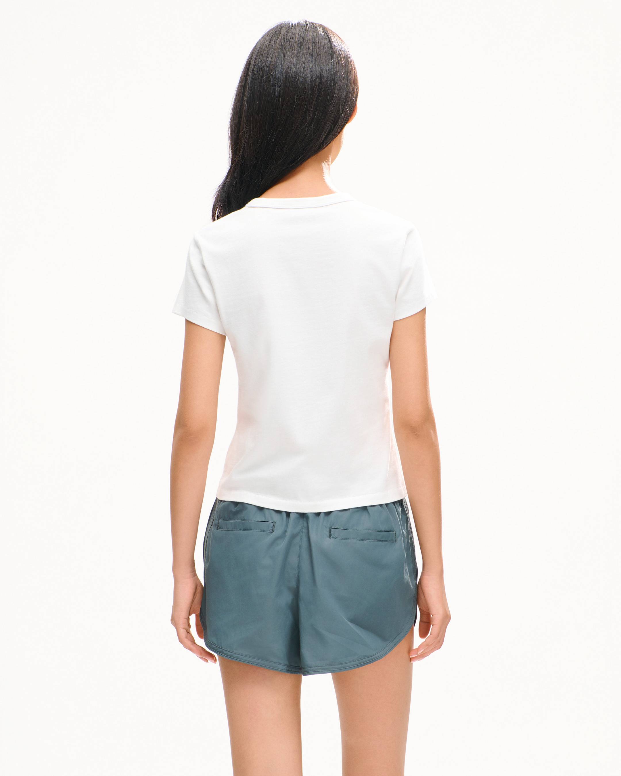T-Shirt &bdquo;KENZO Double K&ldquo; in schmaler Passform aus Baumwolle
