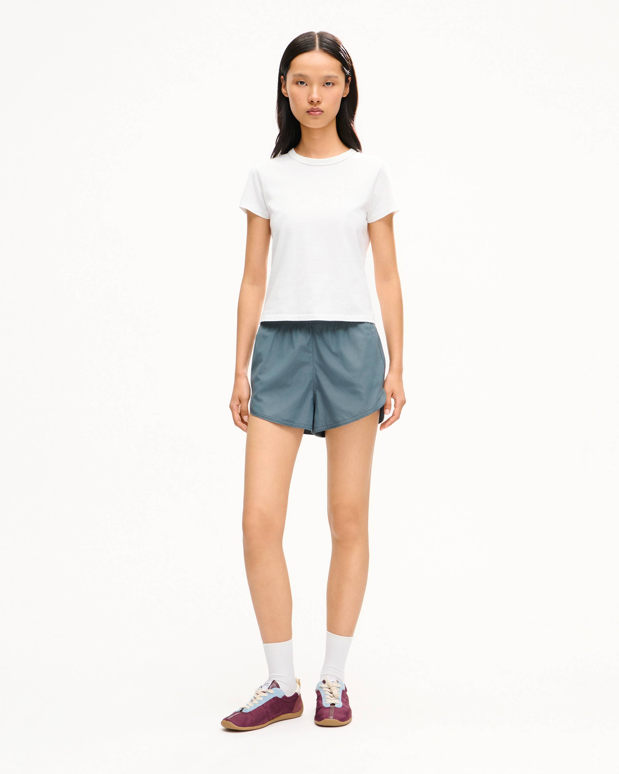 T-Shirt &bdquo;KENZO Double K&ldquo; in schmaler Passform aus Baumwolle