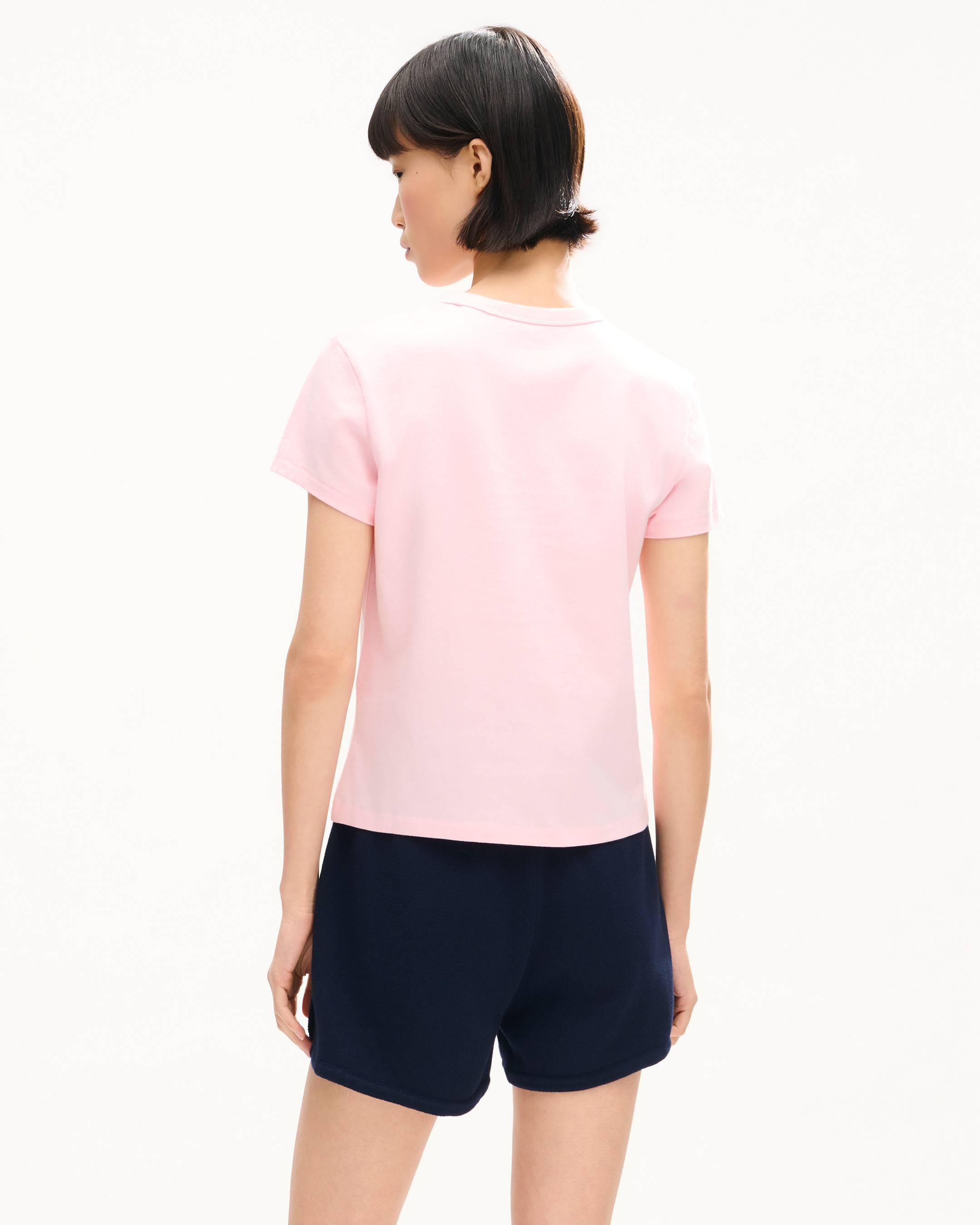 T-Shirt &bdquo;KENZO Double K&ldquo; in schmaler Passform aus Baumwolle