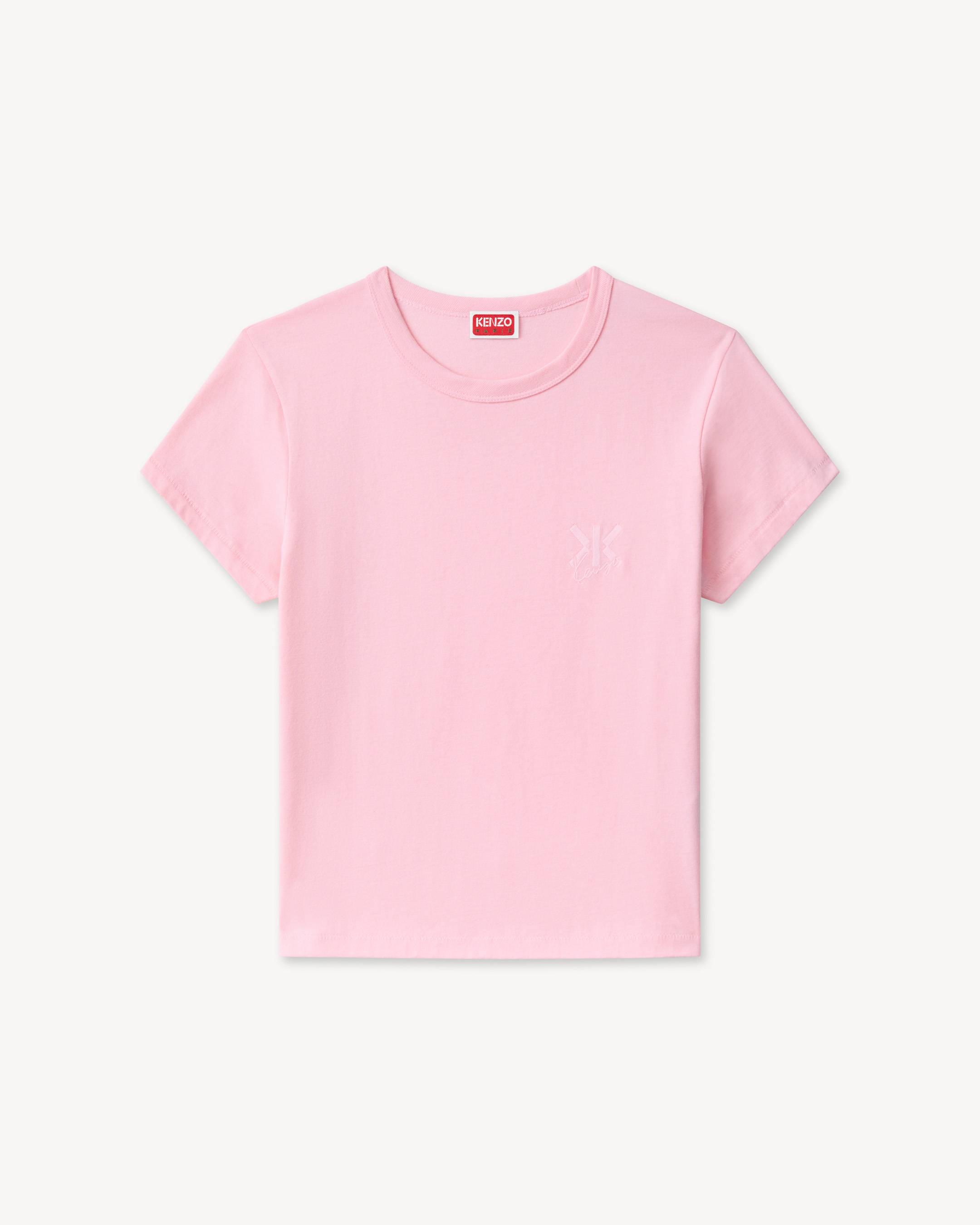 T-Shirt &bdquo;KENZO Double K&ldquo; in schmaler Passform aus Baumwolle