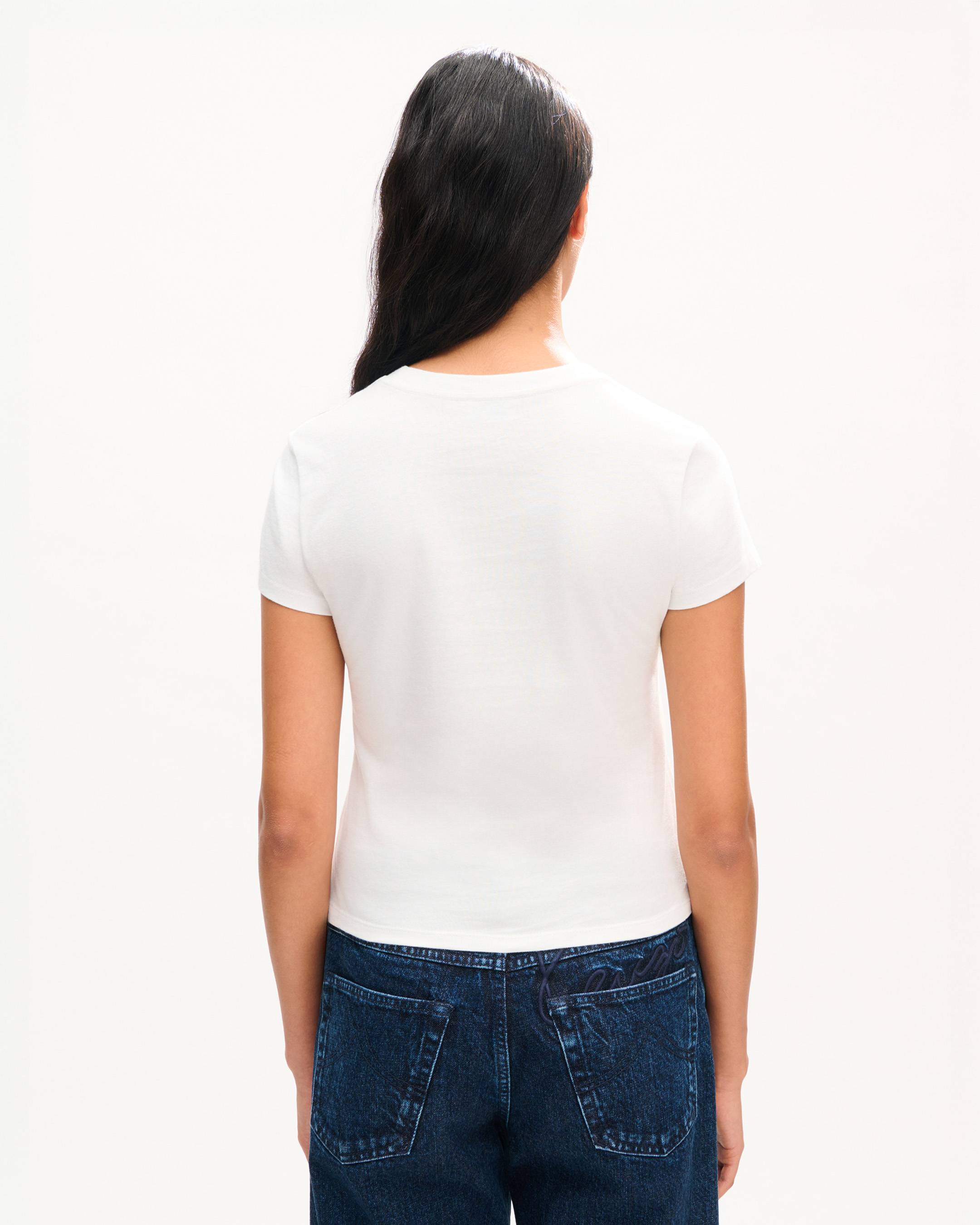 'KENZO Signature' embroidered T-shirt in cotton