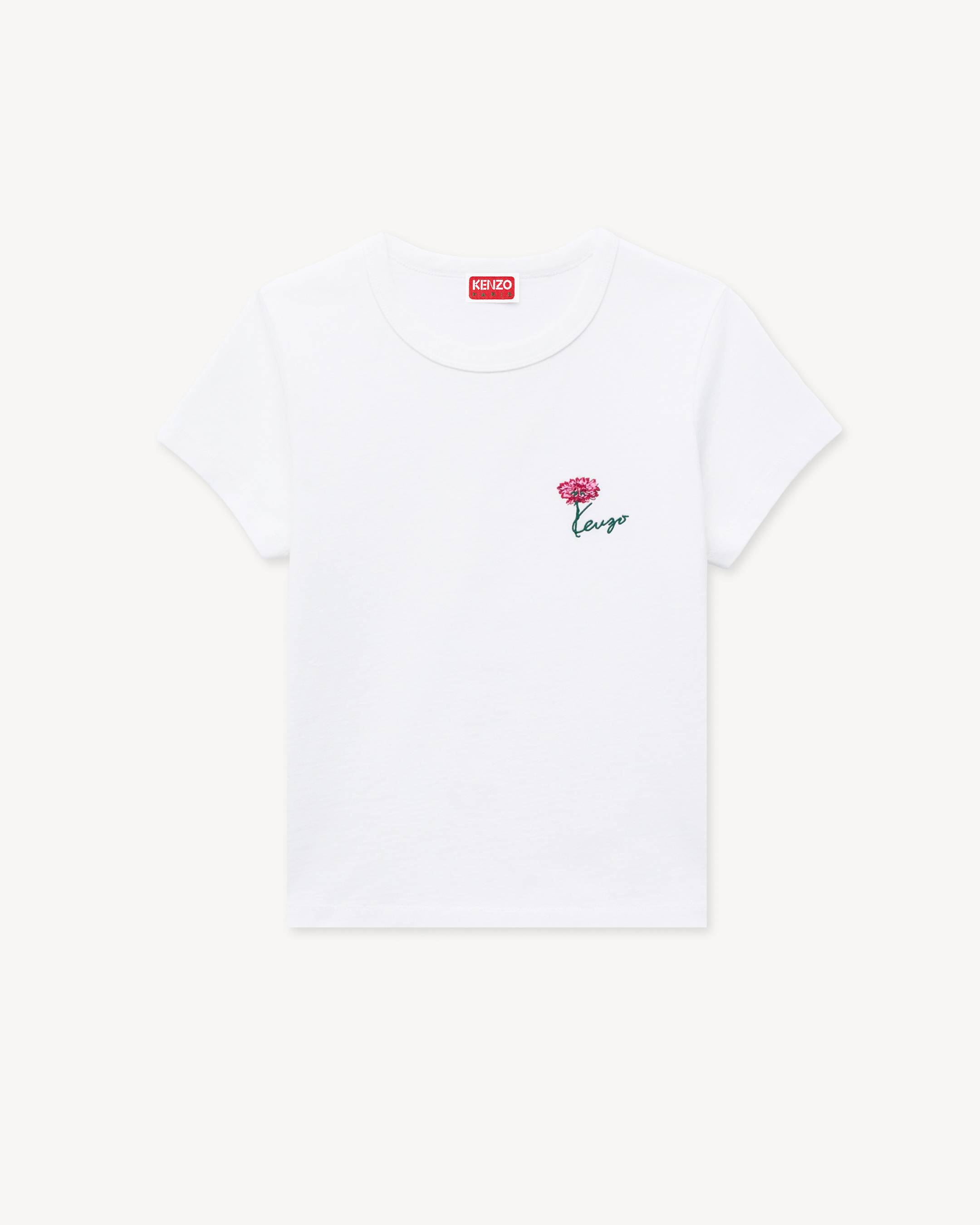 'KENZO Tulip' embroidered T-shirt in cotton