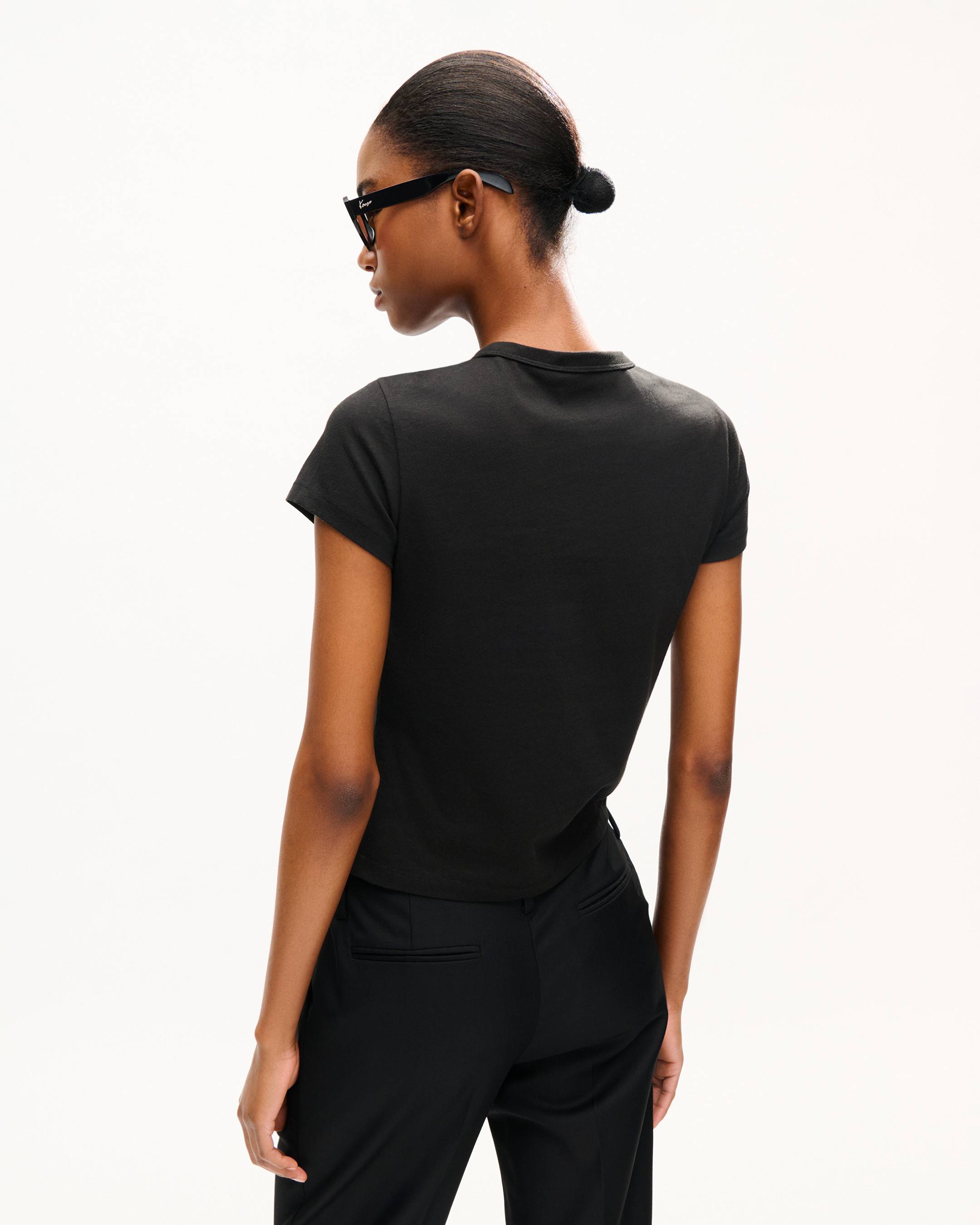 T-shirt brod&eacute; 'KENZO Tulip' en coton