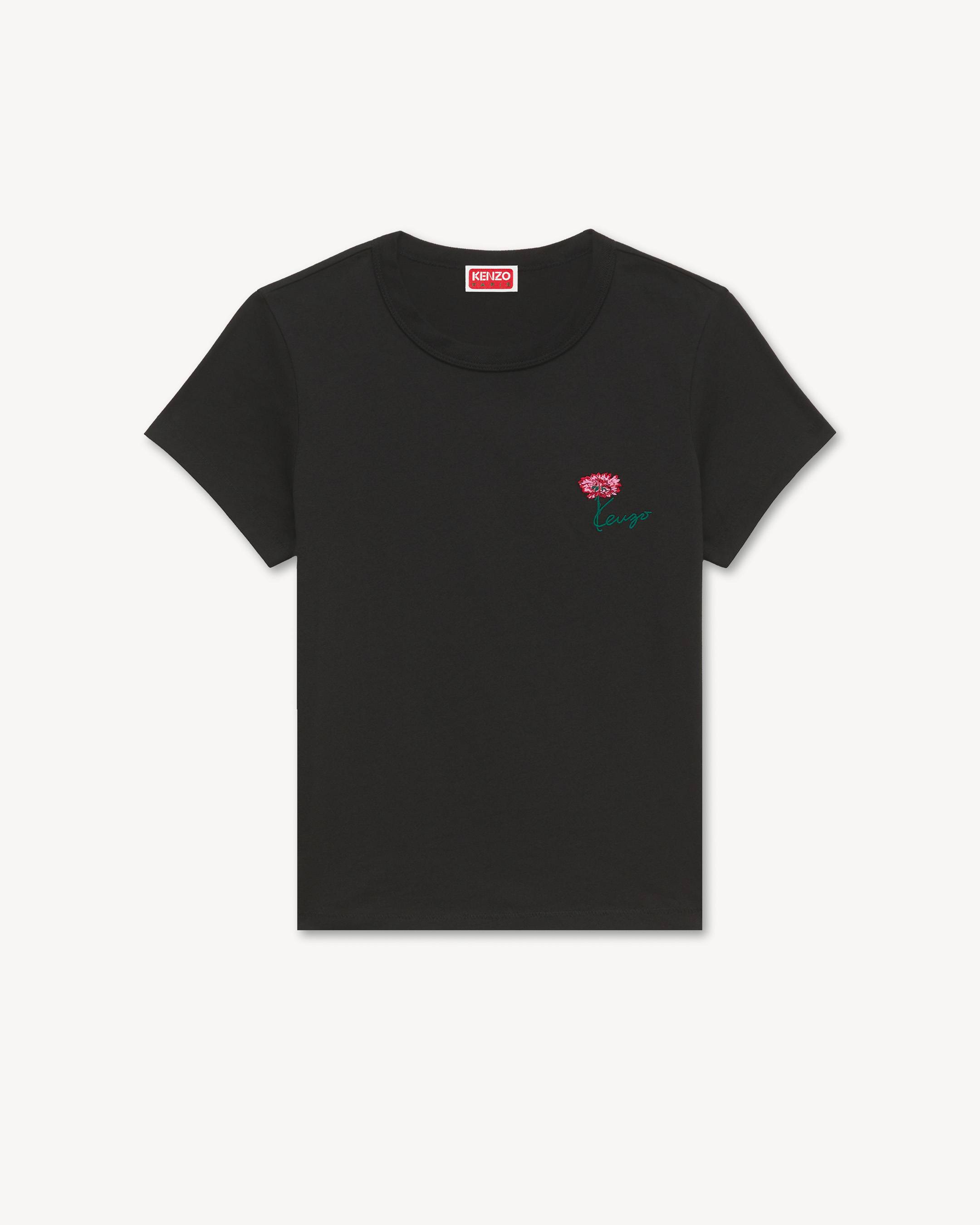 wk　0808 KENZO Tulip' embroidered T-shirt in cotton | Women's | KENZO