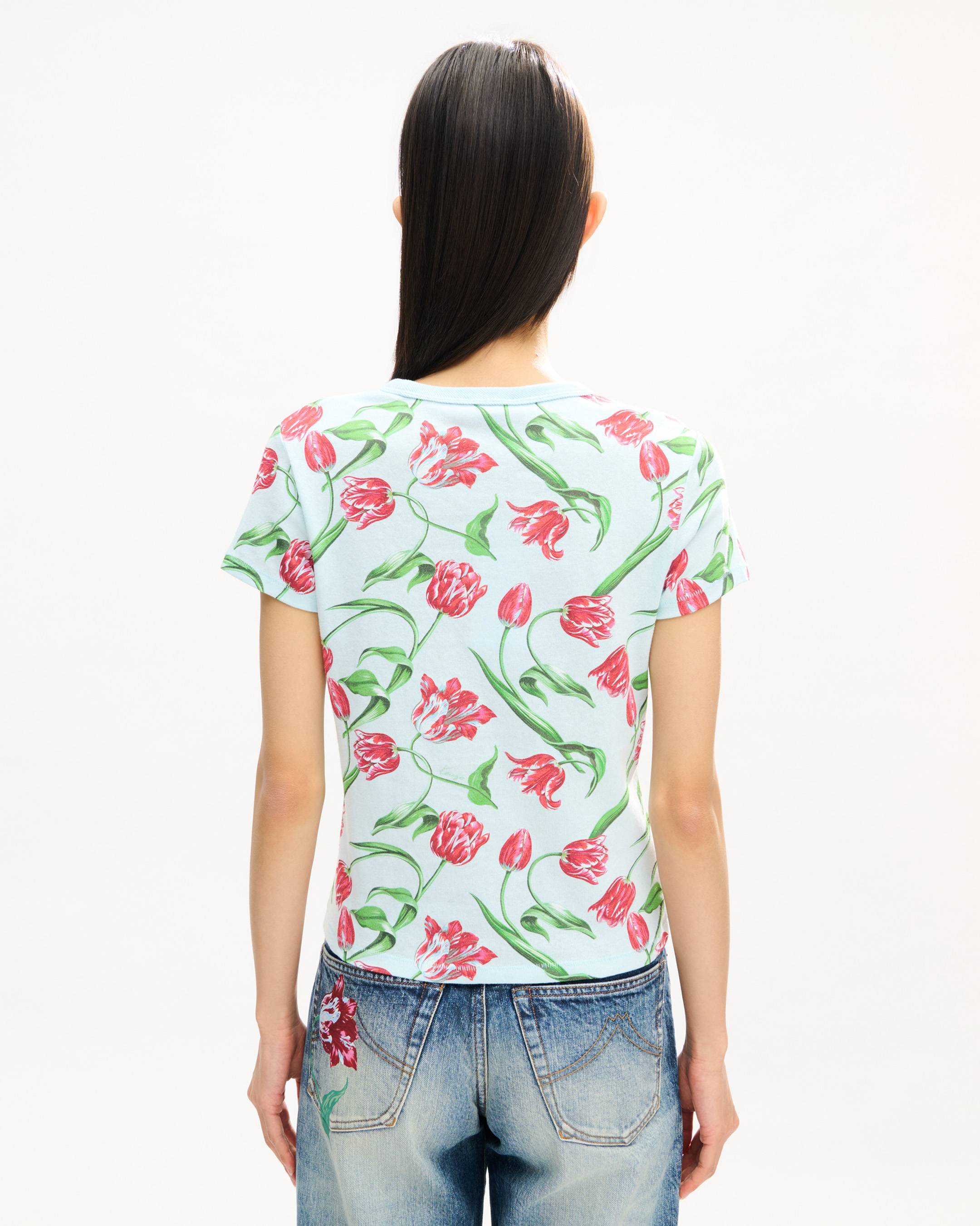 'KENZO Tulip' T-shirt in cotton
