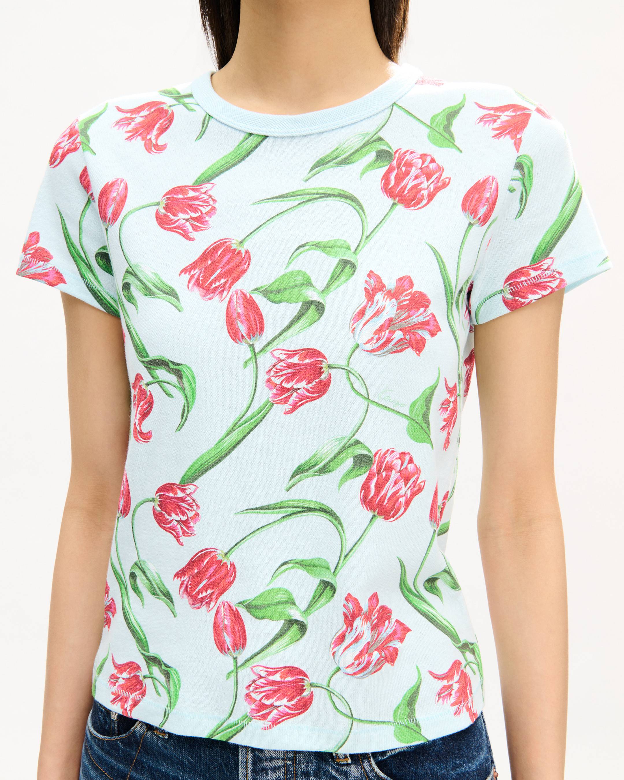 'KENZO Tulip' T-shirt in cotton