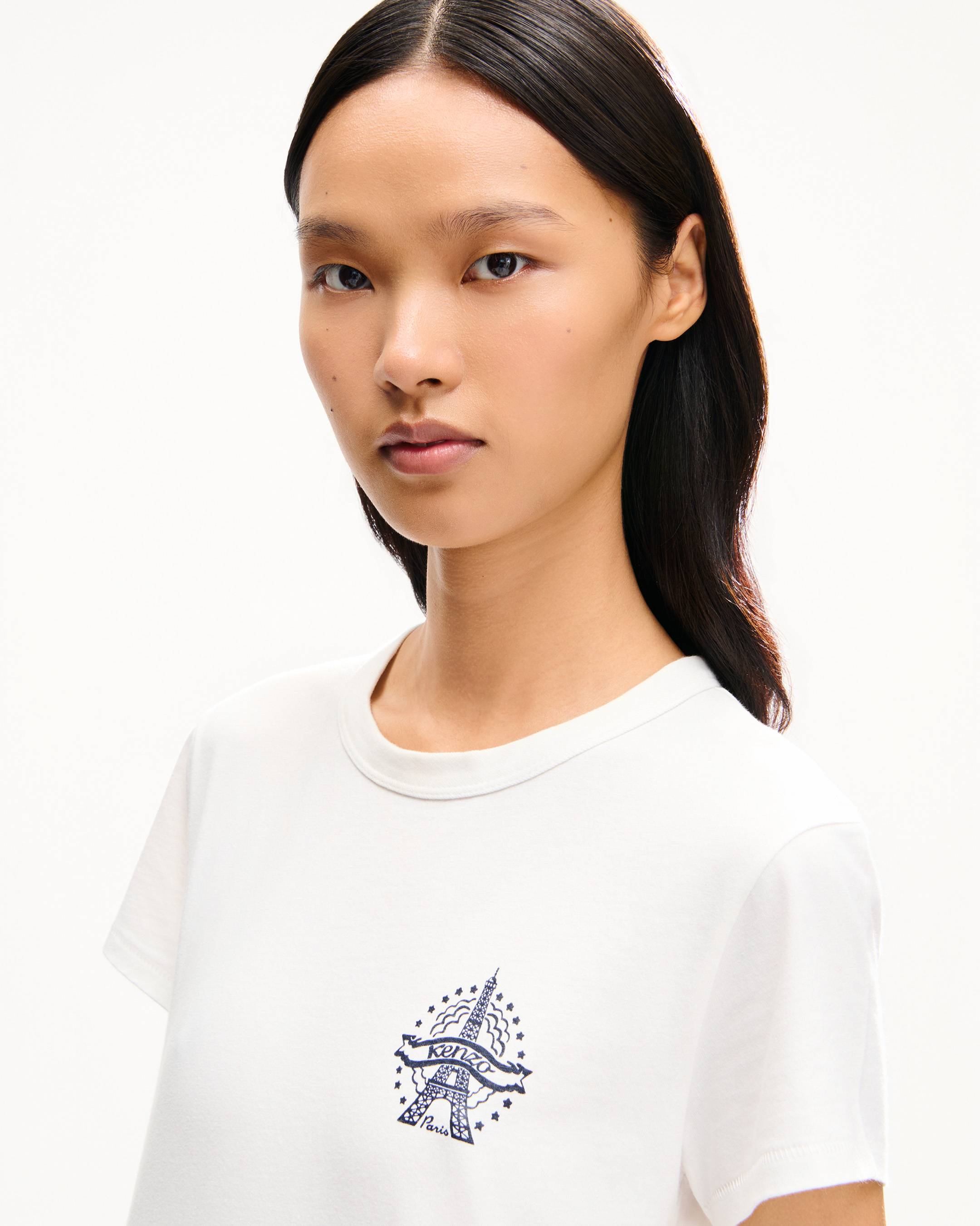 T-shirt 'KENZO Eiffel Tower Design' en coton
