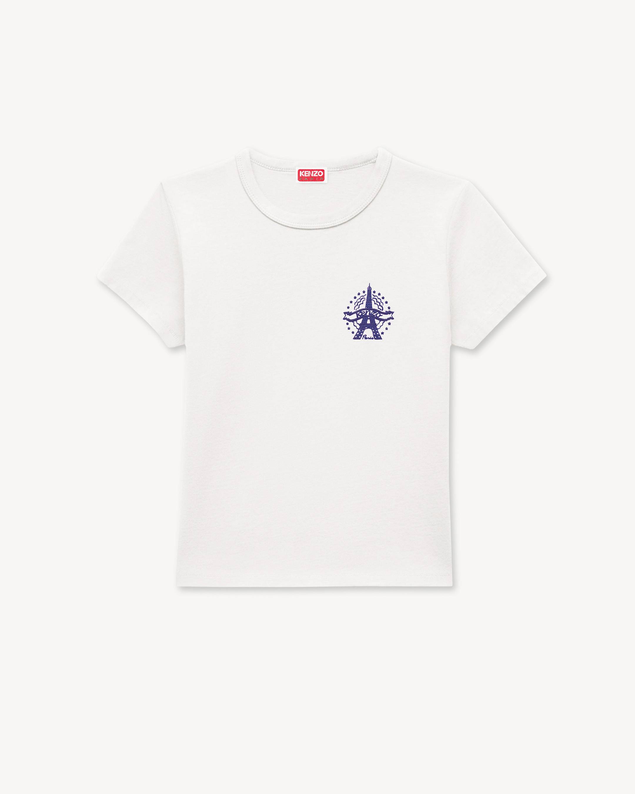 T-shirt 'KENZO Eiffel Tower Design' en coton