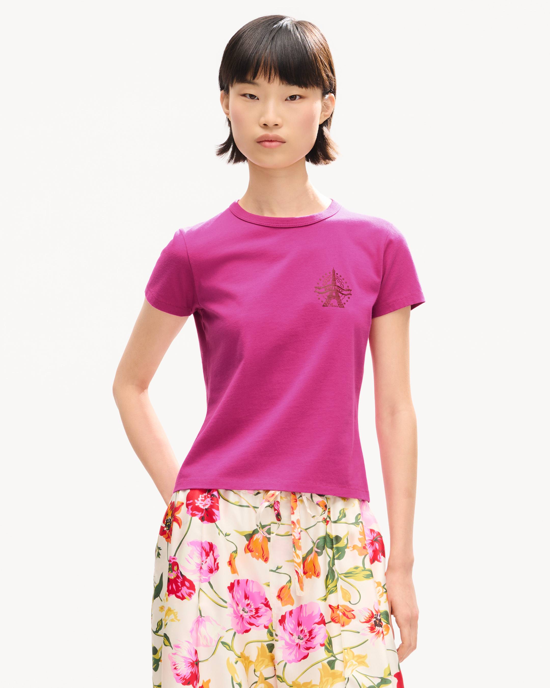 T-shirt 'KENZO Eiffel Tower Design' en coton