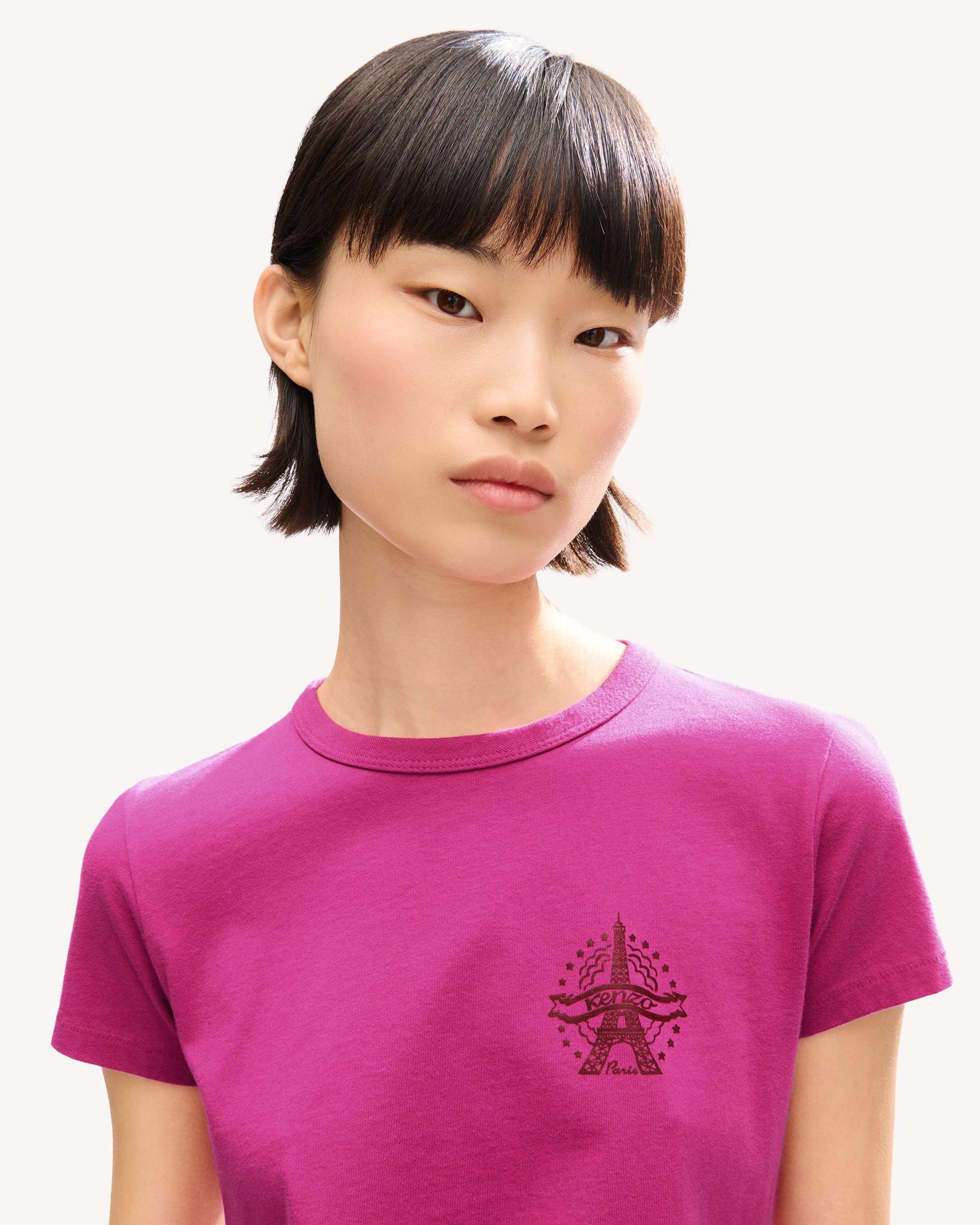 T-shirt 'KENZO Eiffel Tower Design' en coton