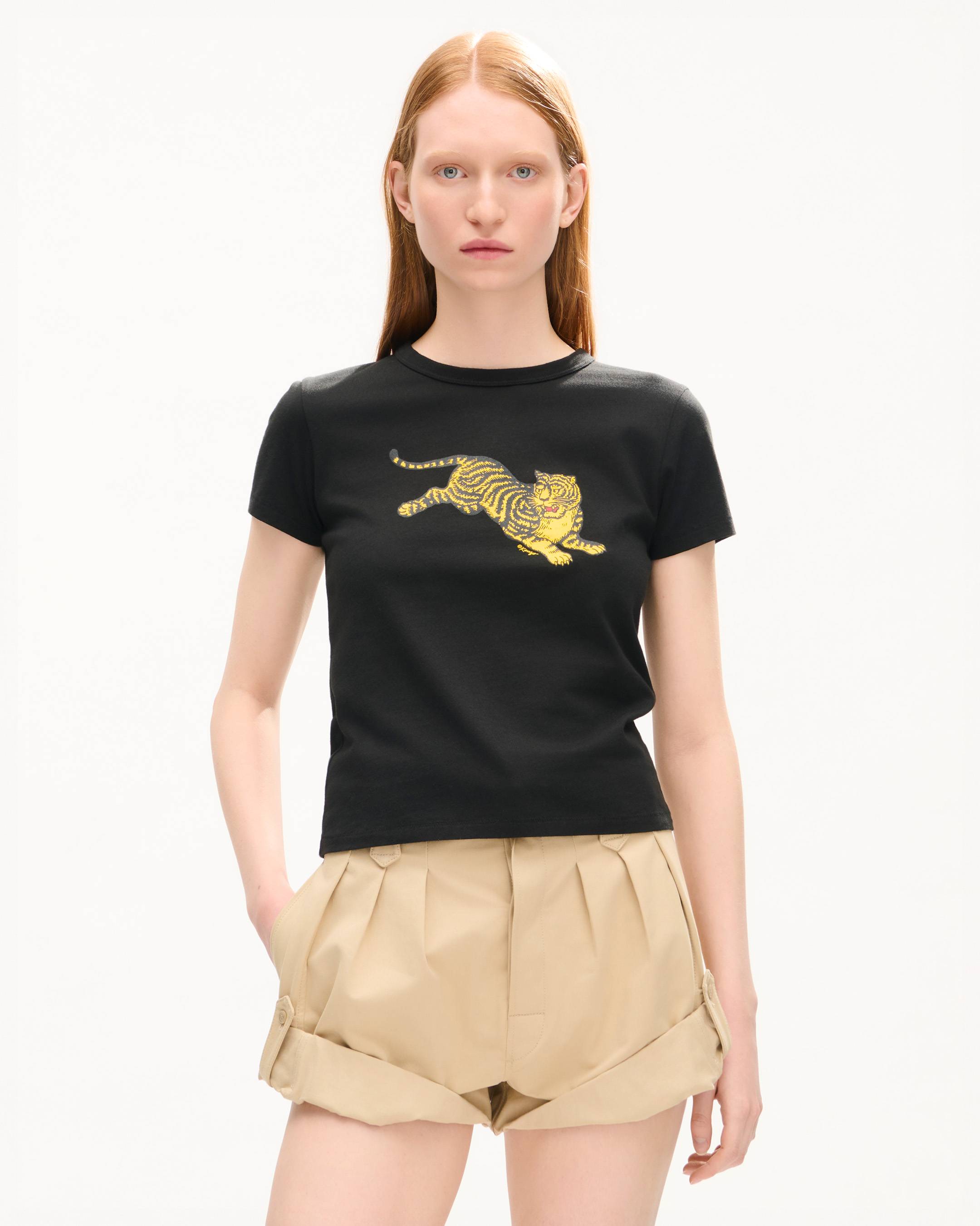 'KENZO Jumping Tiger' T-shirt in cotton