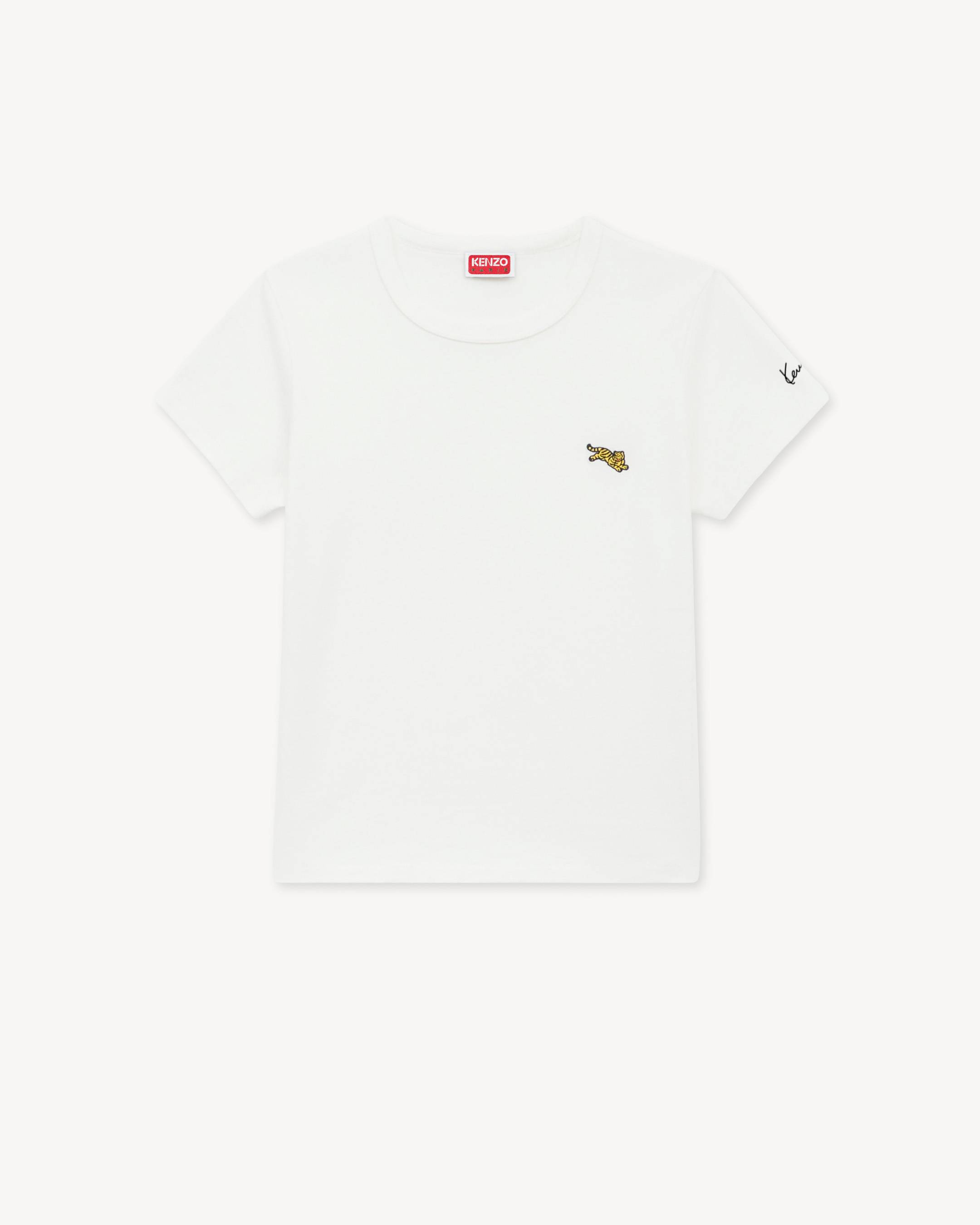 'KENZO Jumping Tiger' embroidered T-shirt in cotton